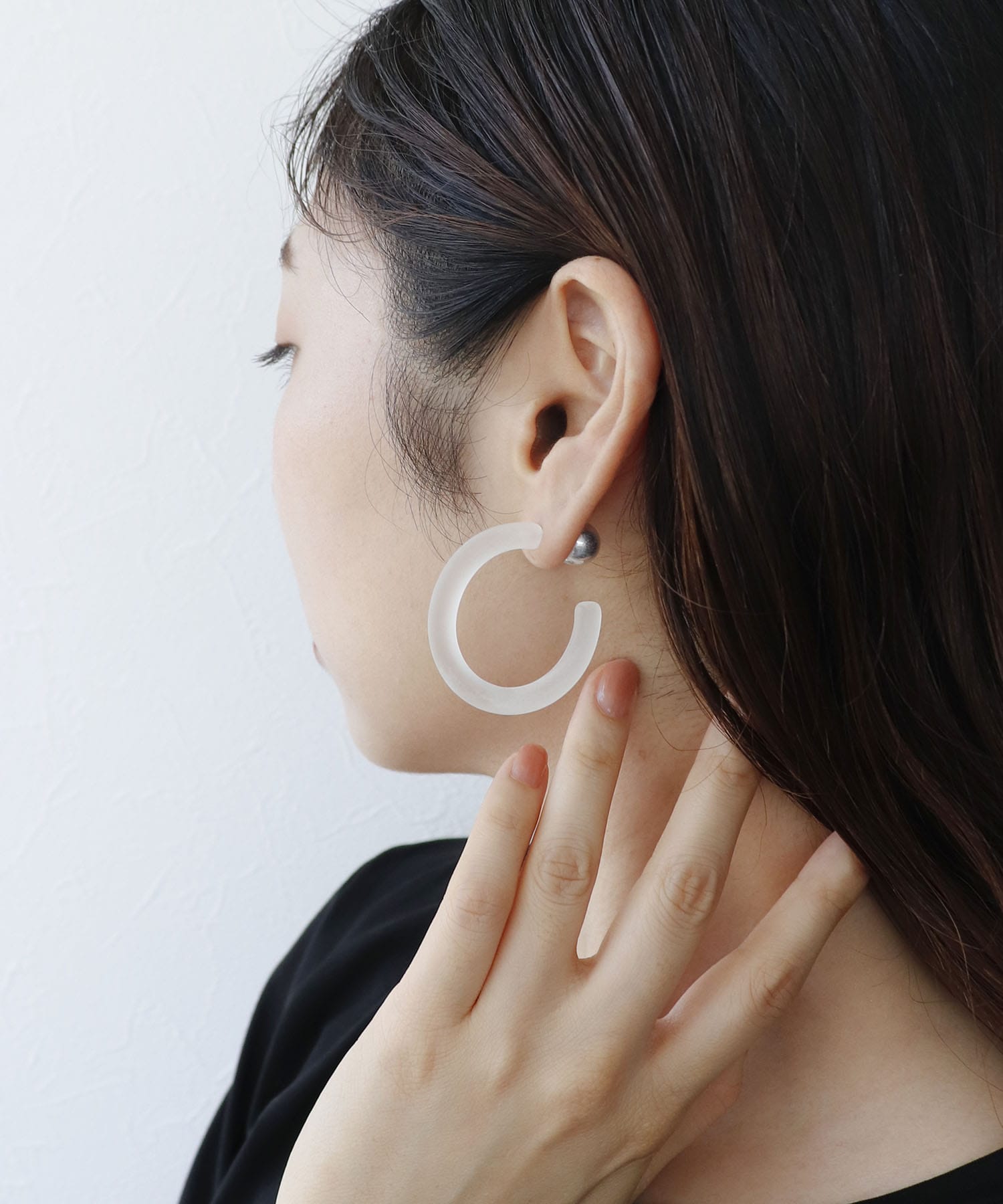 【LIMITED NUMBER】マットフープピアス