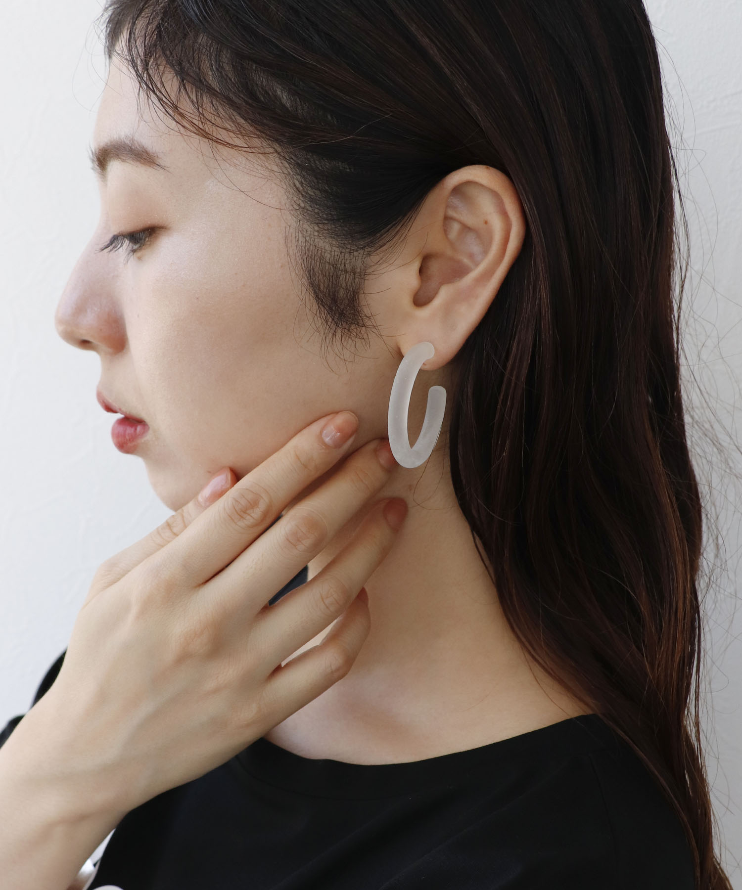 【LIMITED NUMBER】マットフープピアス