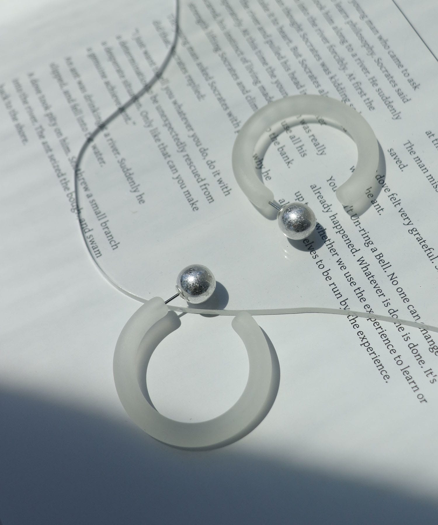 【LIMITED NUMBER】マットフープピアス