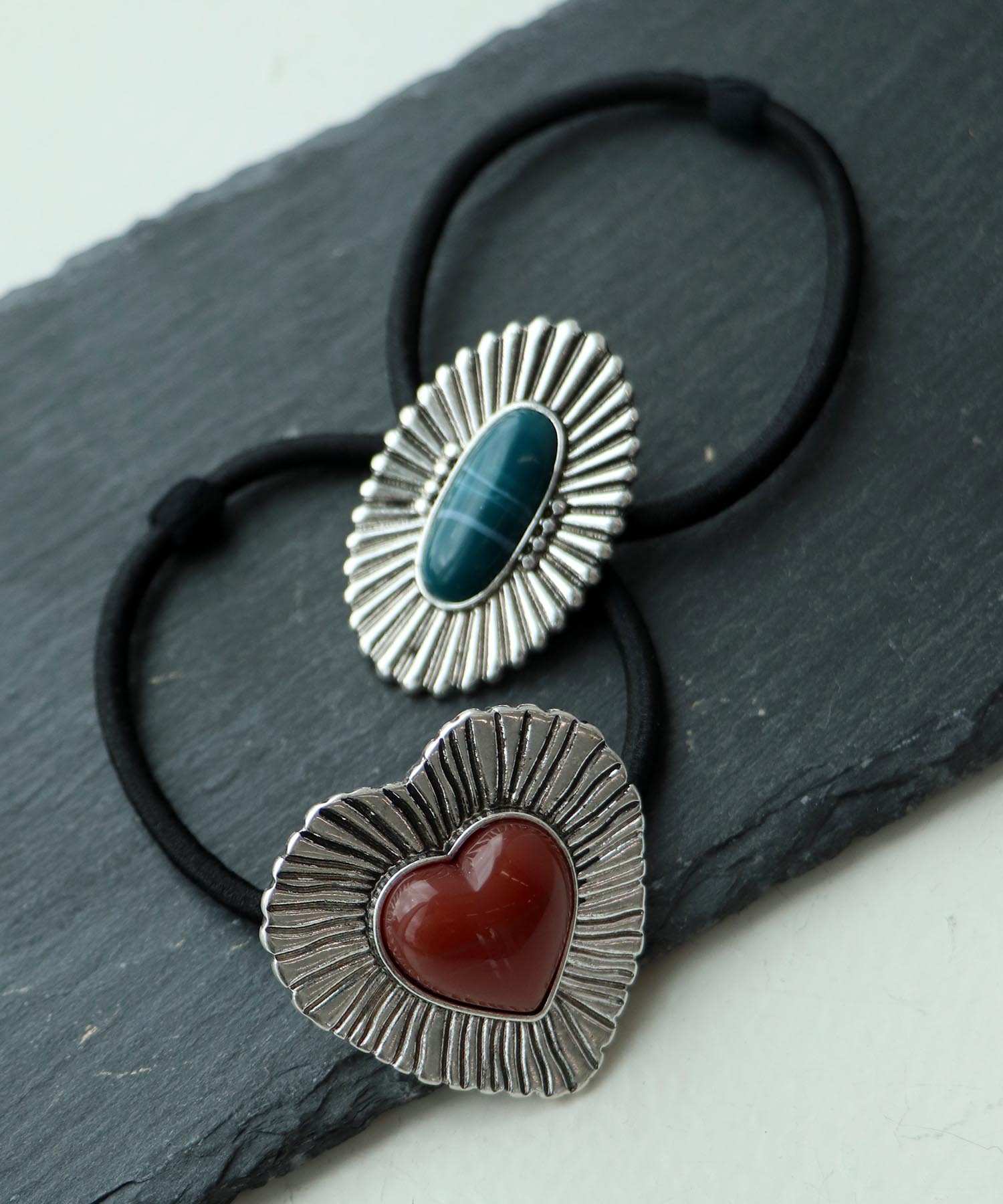 LIMITED NUMBER /ストーンコンチョヘアゴム