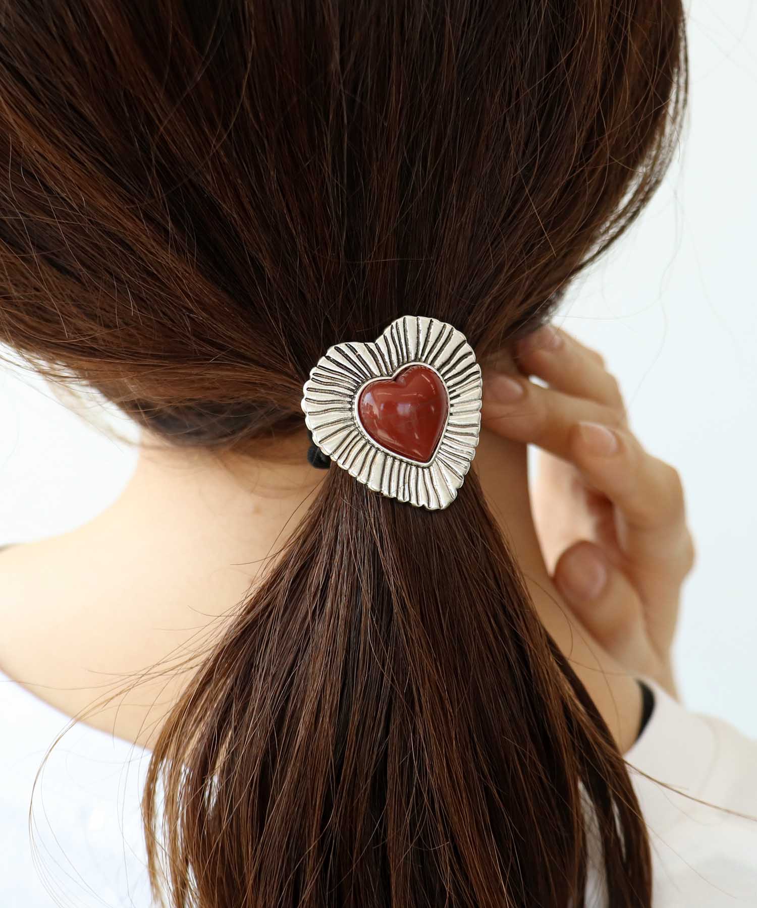 LIMITED NUMBER /ストーンコンチョヘアゴム