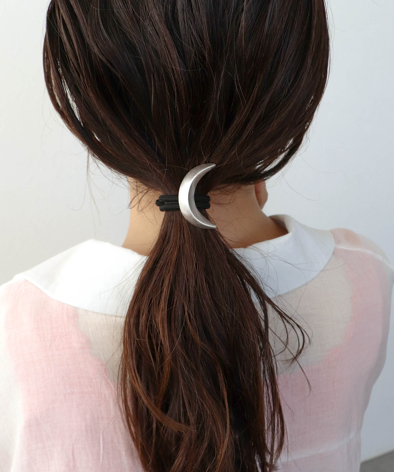 【LIMITED NUMBER】メタルムーンヘアゴム