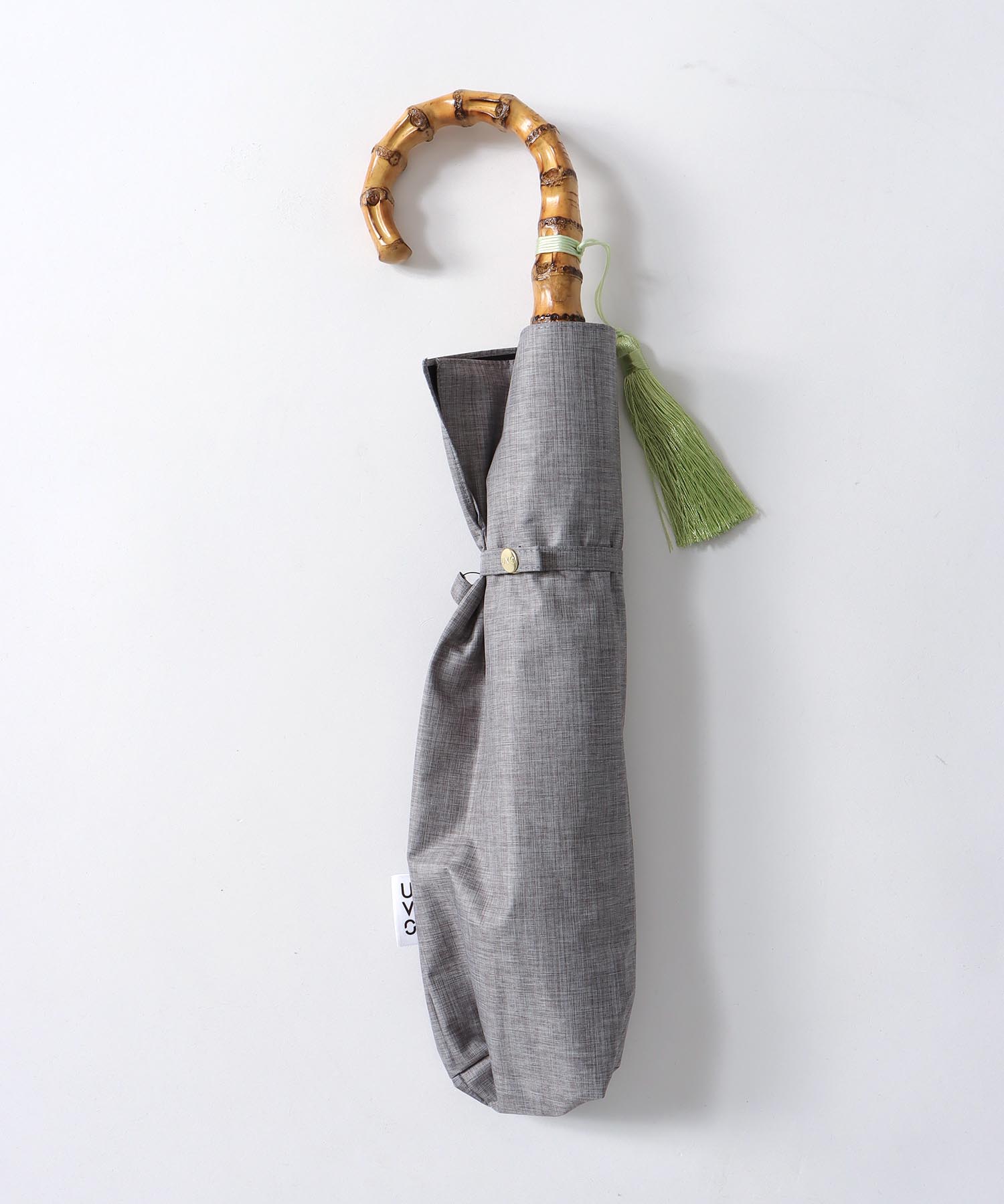 【Wpc.】UVO 完全遮光2段無地タッセル mini/ 晴雨兼用