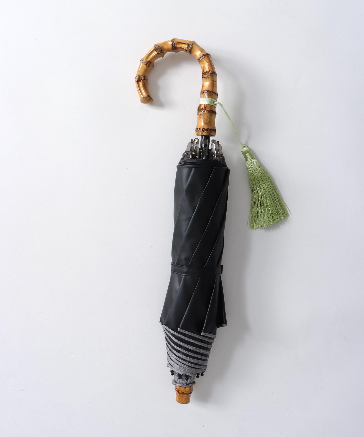 【Wpc.】UVO 完全遮光2段無地タッセル mini/ 晴雨兼用