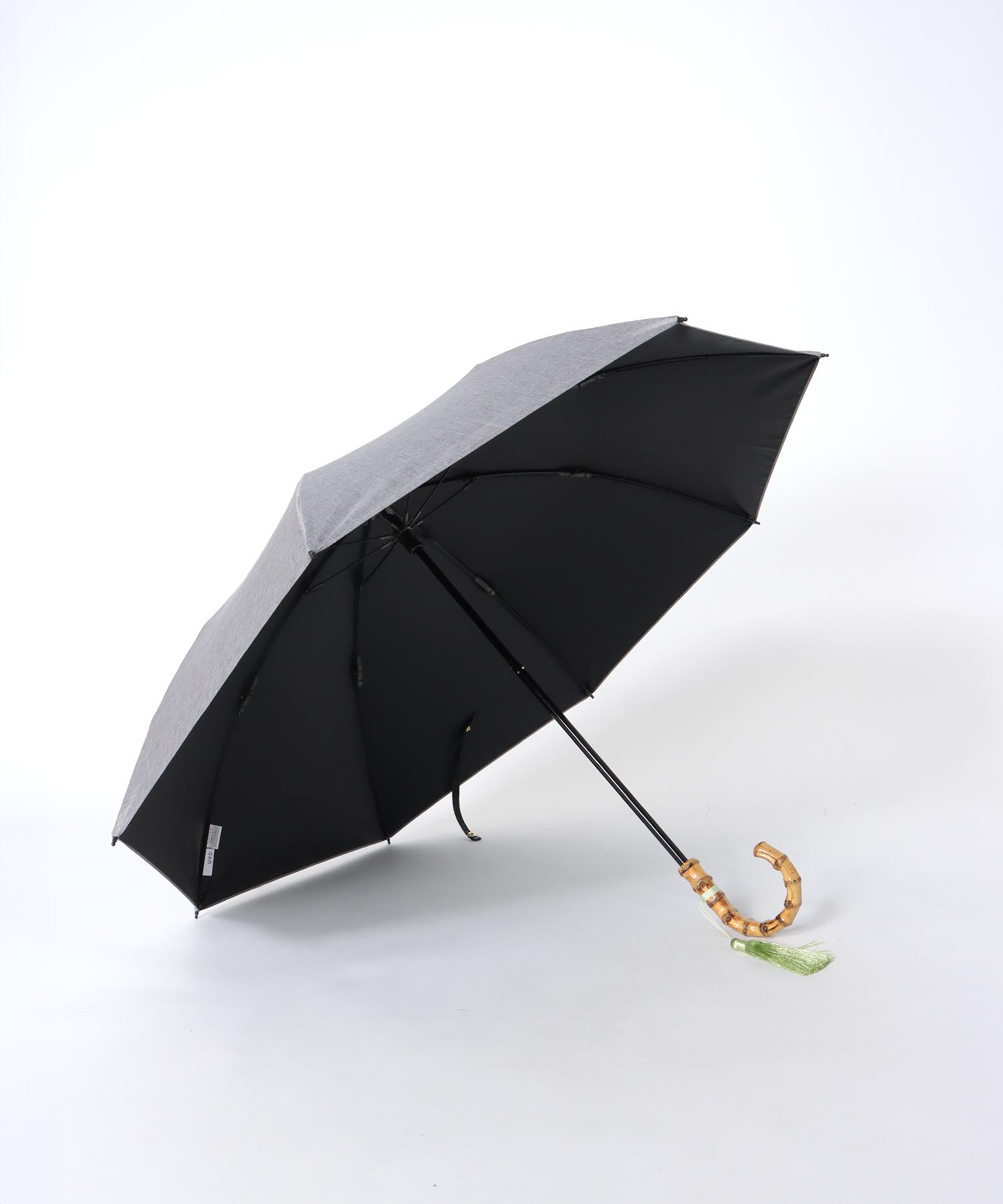 【Wpc.】UVO 完全遮光2段無地タッセル mini/ 晴雨兼用