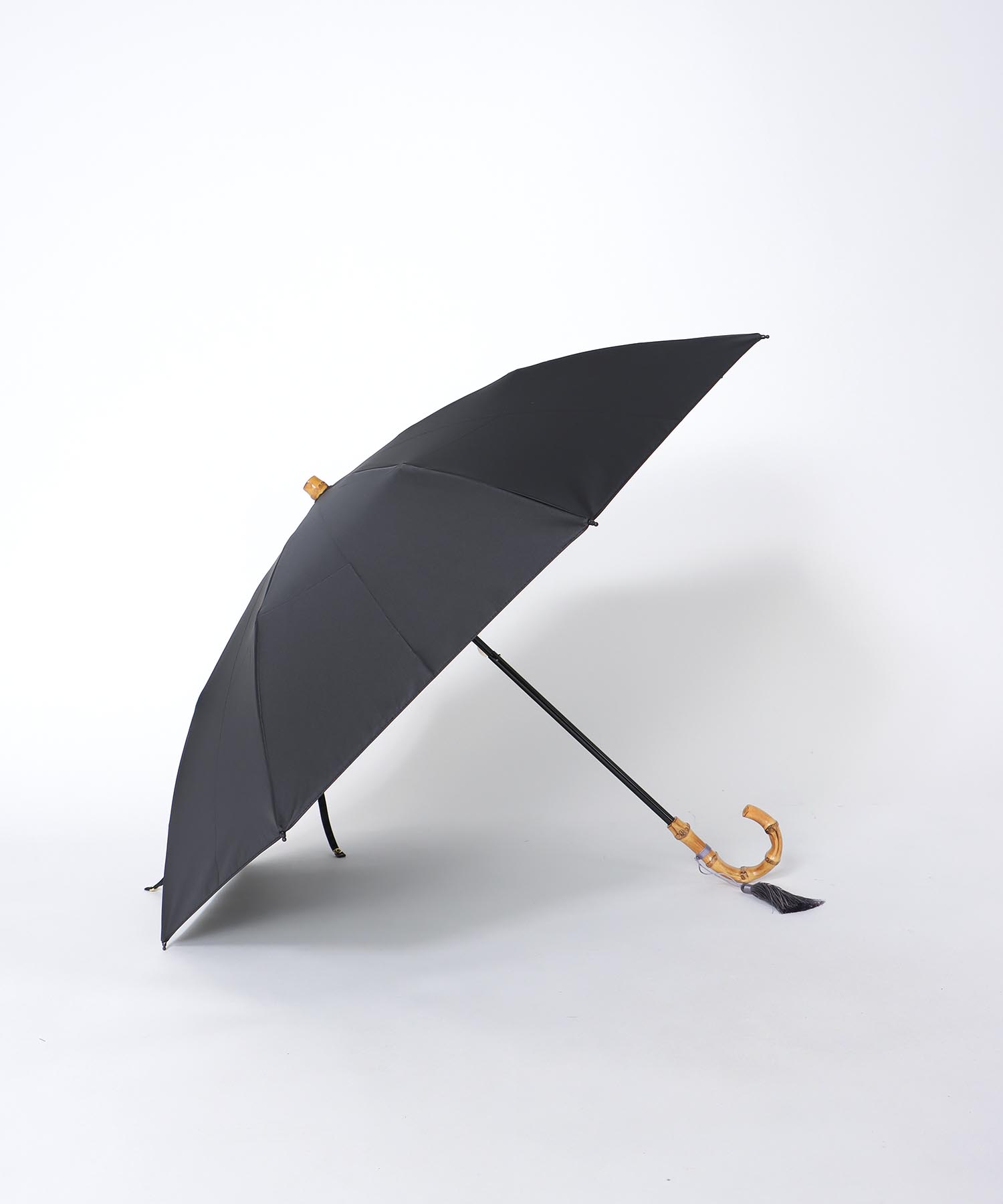 【Wpc.】UVO 完全遮光2段無地タッセル mini/ 晴雨兼用