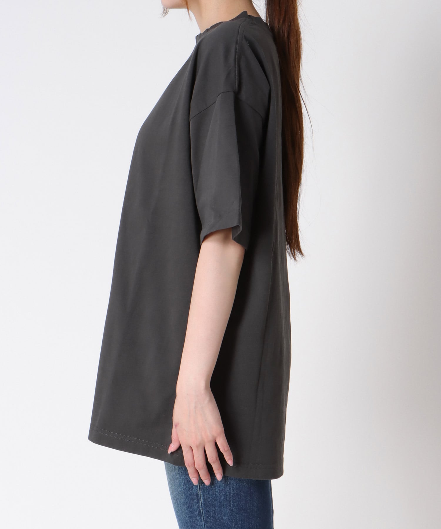 〔お家で試着〕モチーフプリントビッグTシャツ