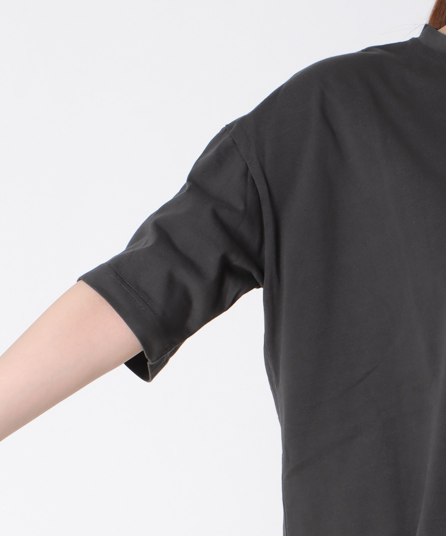 〔お家で試着〕モチーフプリントビッグTシャツ