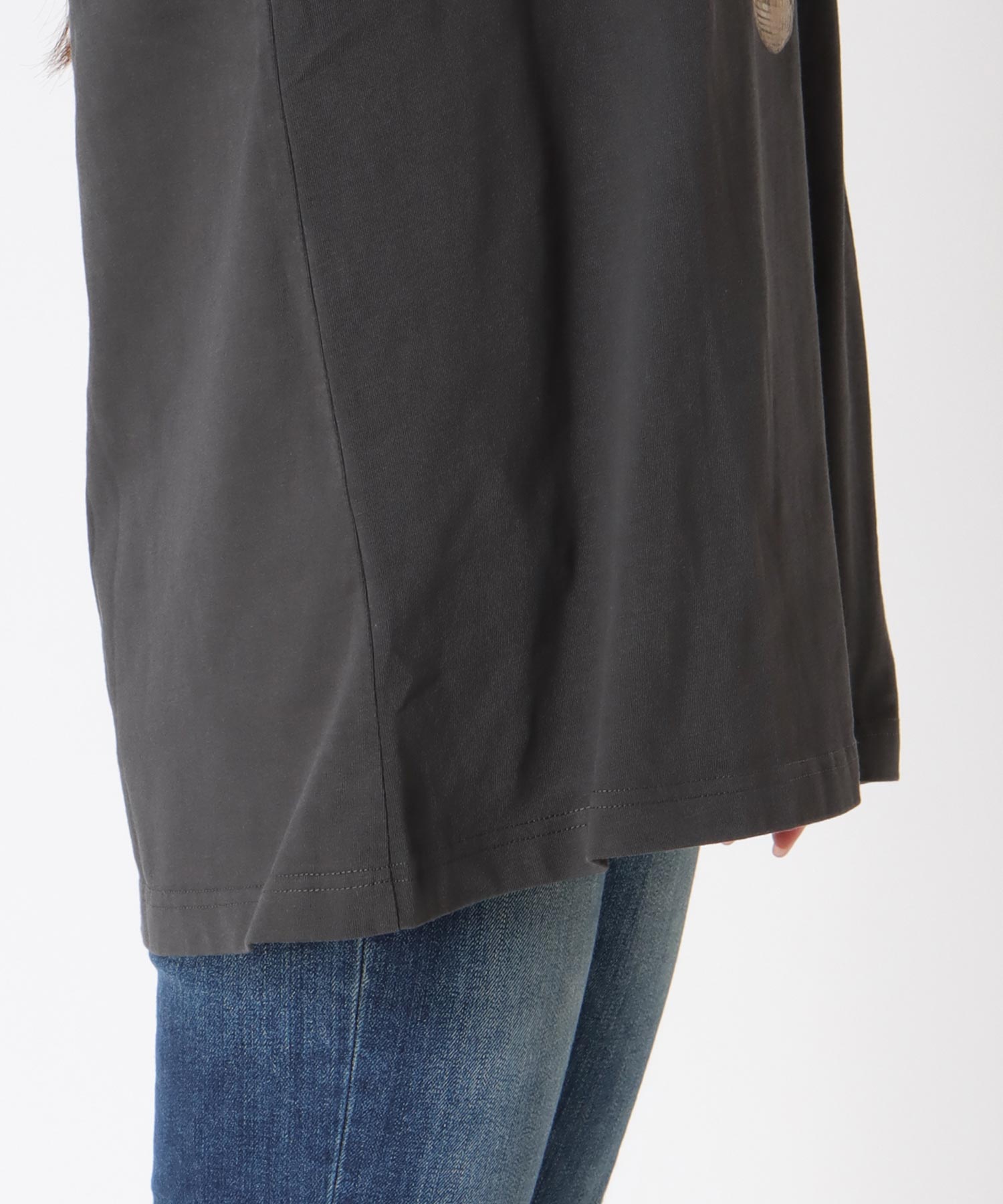 〔お家で試着〕モチーフプリントビッグTシャツ