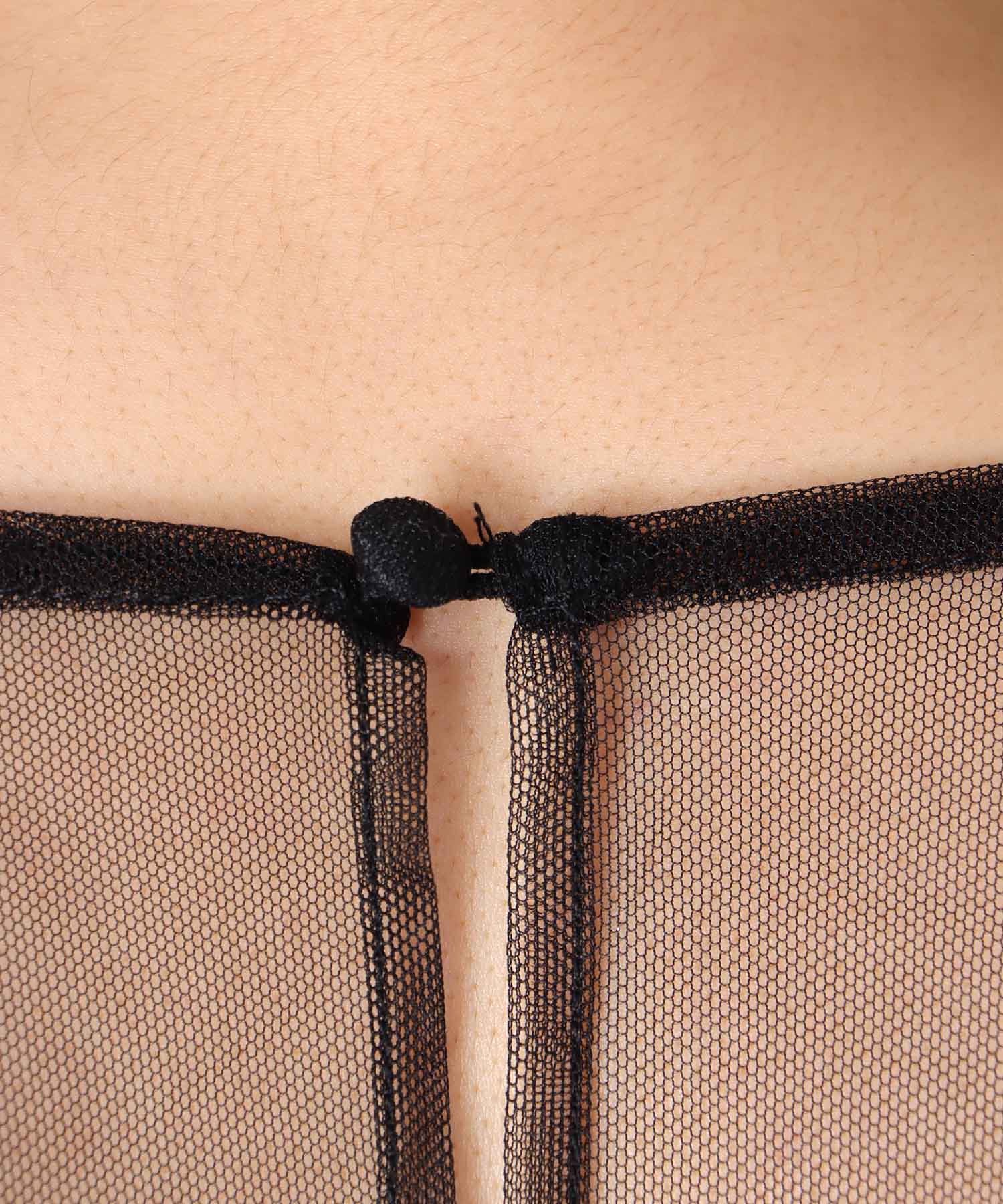 デコレーティブチュールフリルトップス