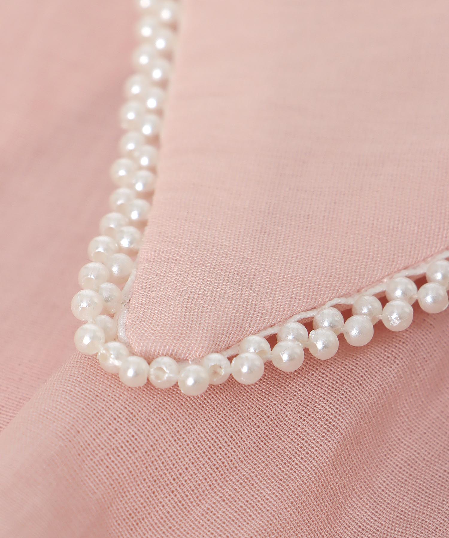 パールトリムシアーシャツブラウス