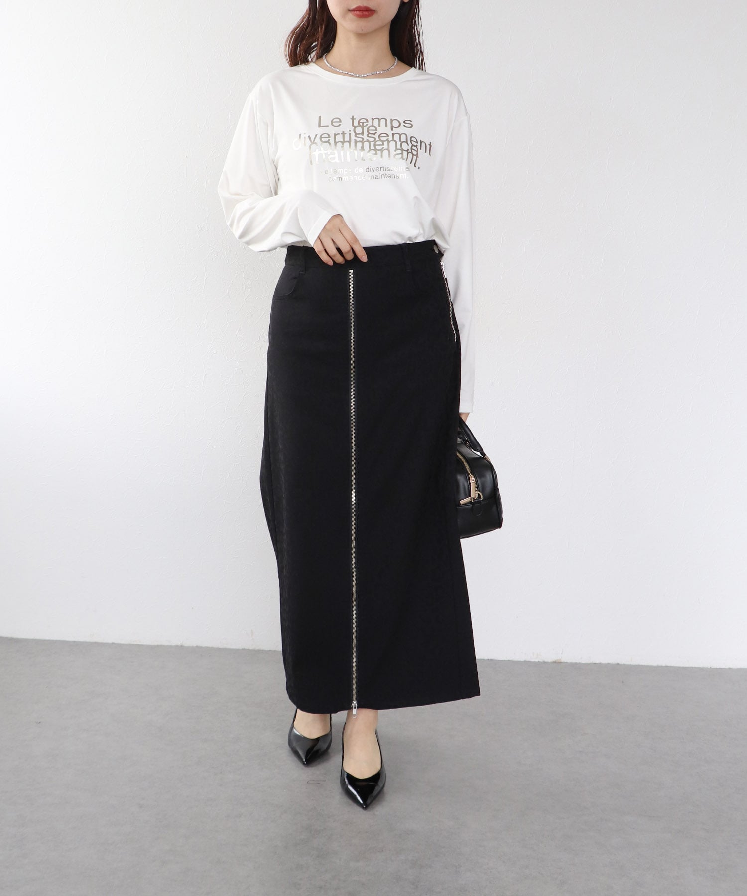 フロントジップ２WAYパンツ