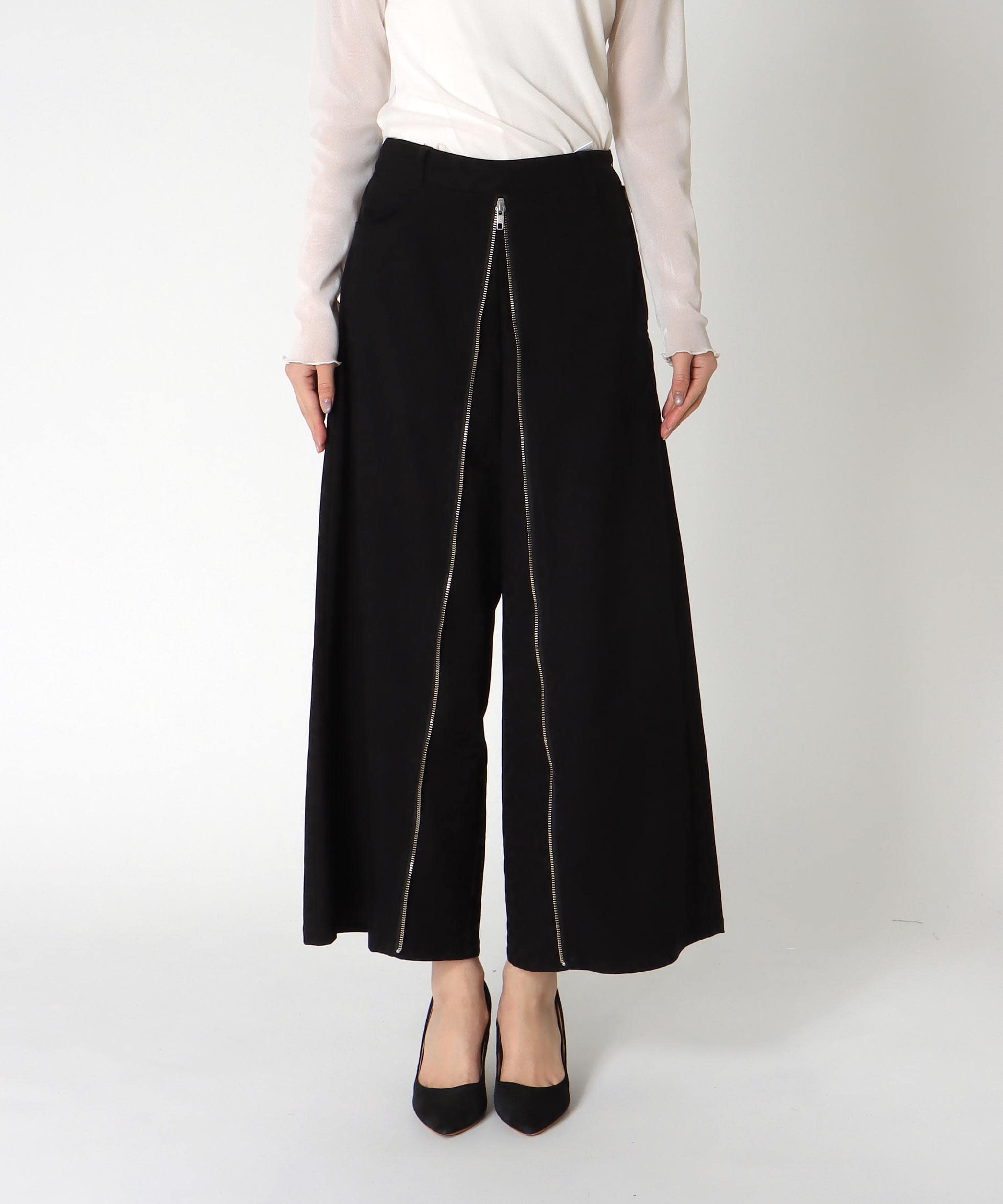 フロントジップ２WAYパンツ