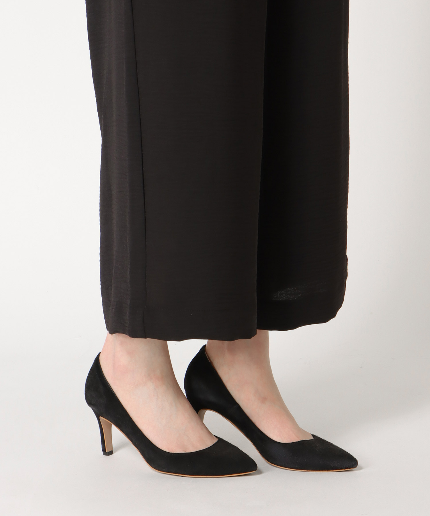 麻ライクリラックスパンツ