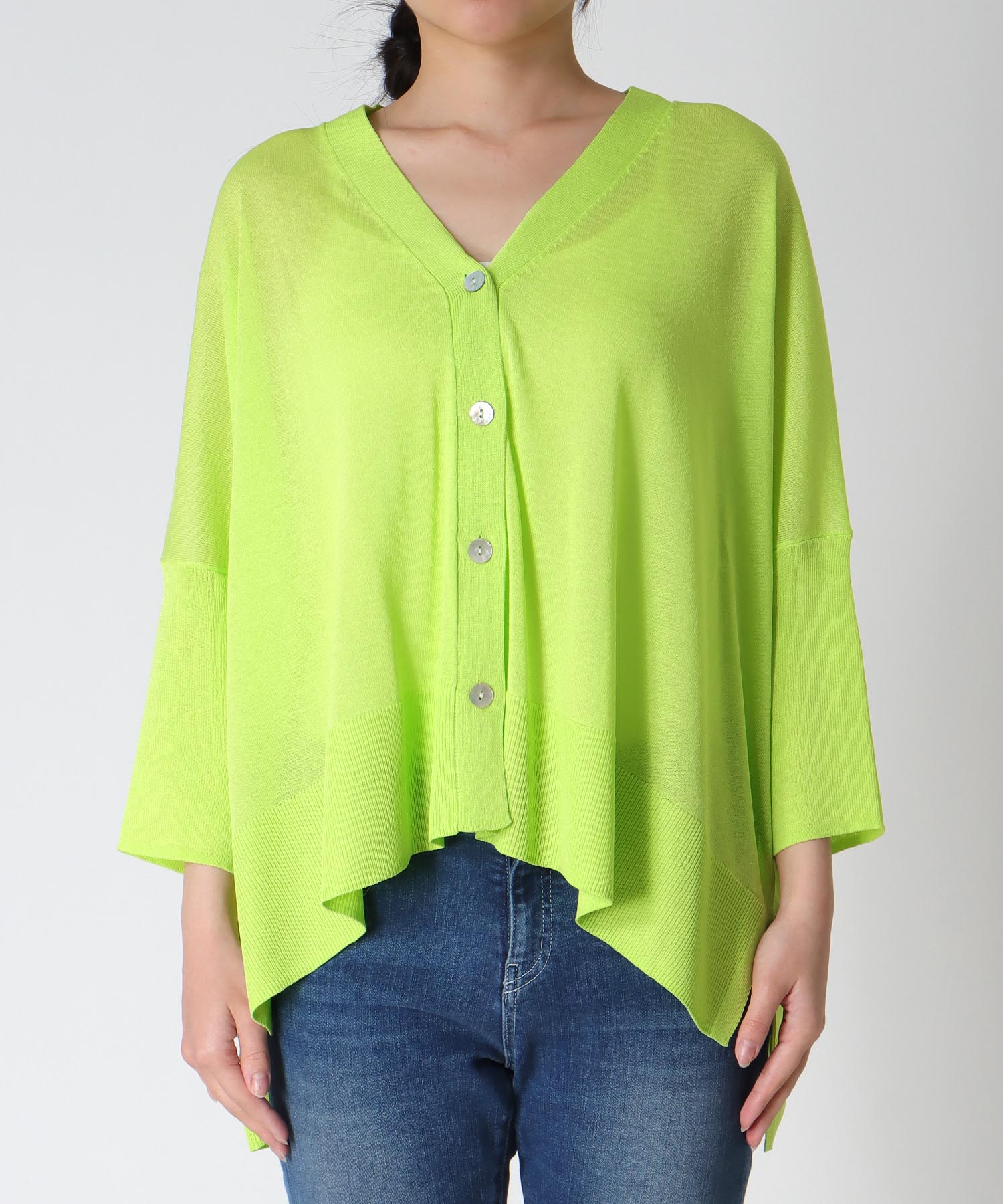 UVサラサラBOXシルエットカーディガン