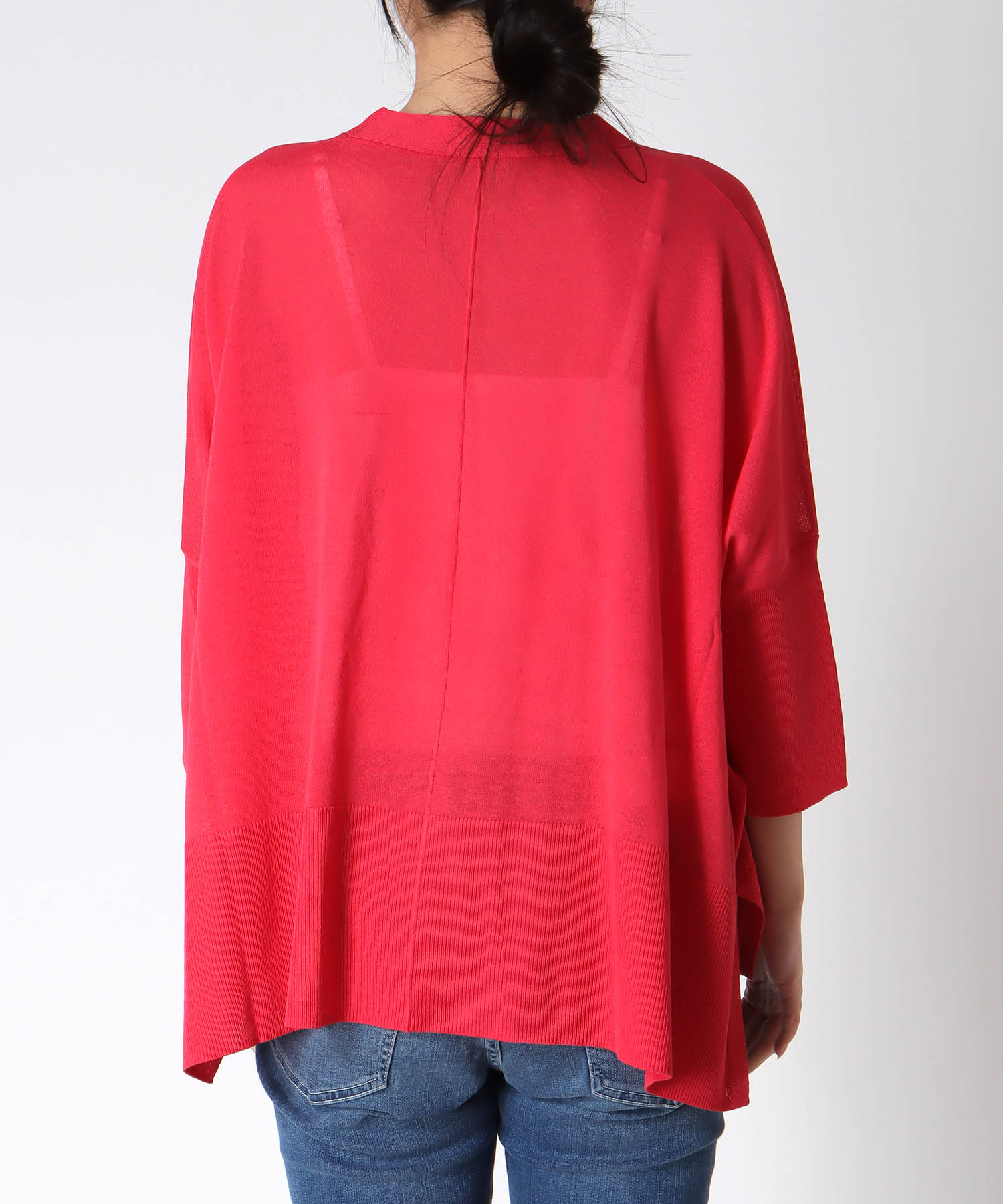 UVサラサラBOXシルエットカーディガン