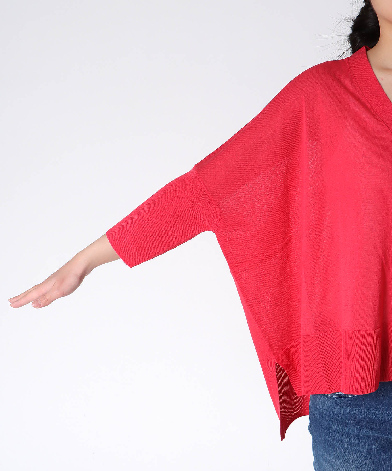 UVサラサラBOXシルエットカーディガン