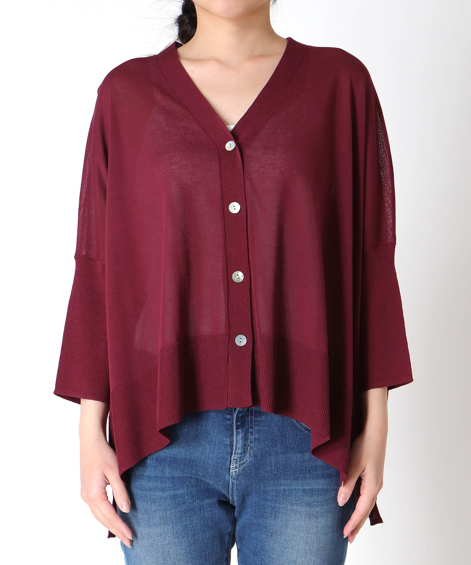 ＵＶサラサラBOXシルエットカーディガン