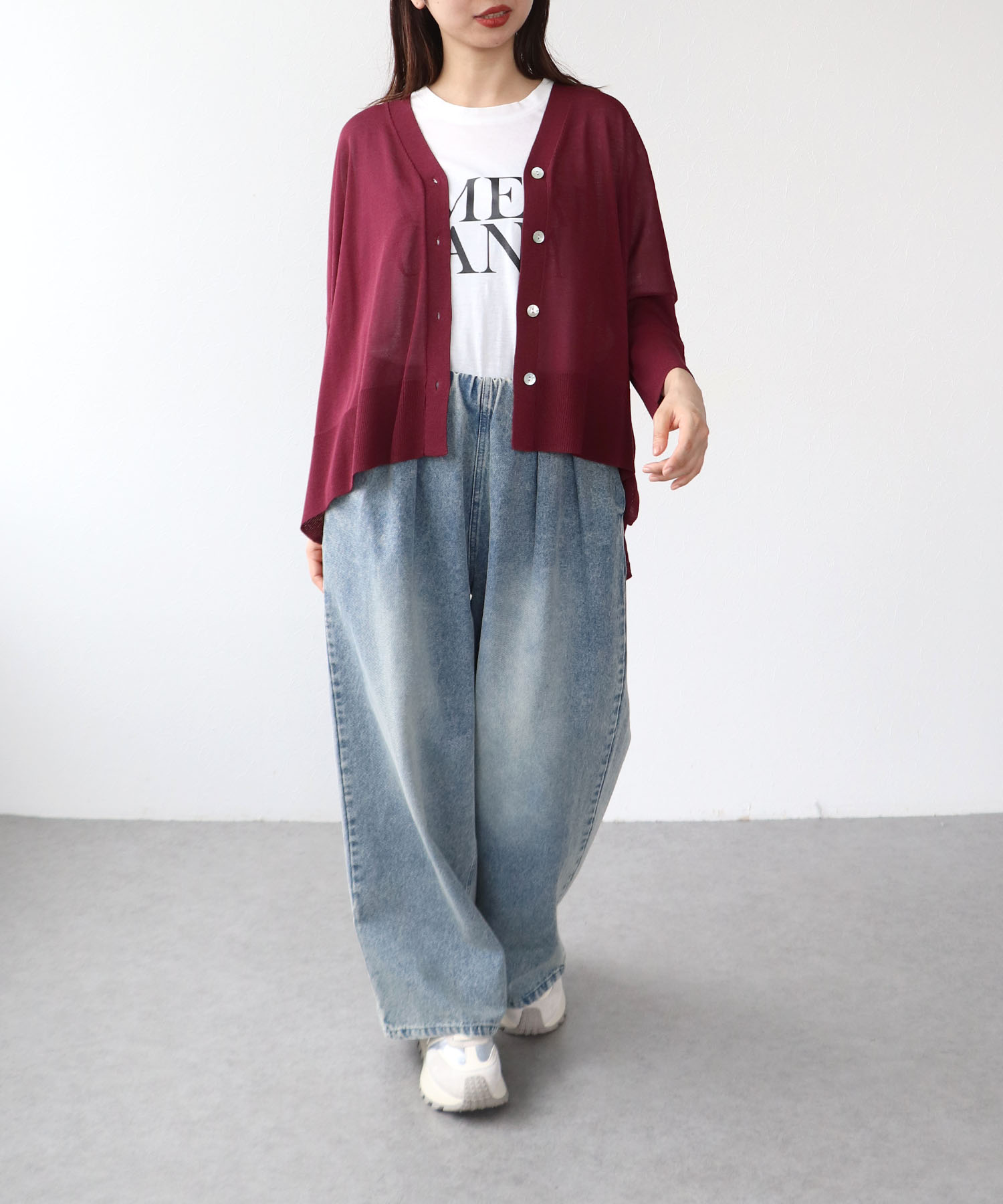 ＵＶサラサラBOXシルエットカーディガン