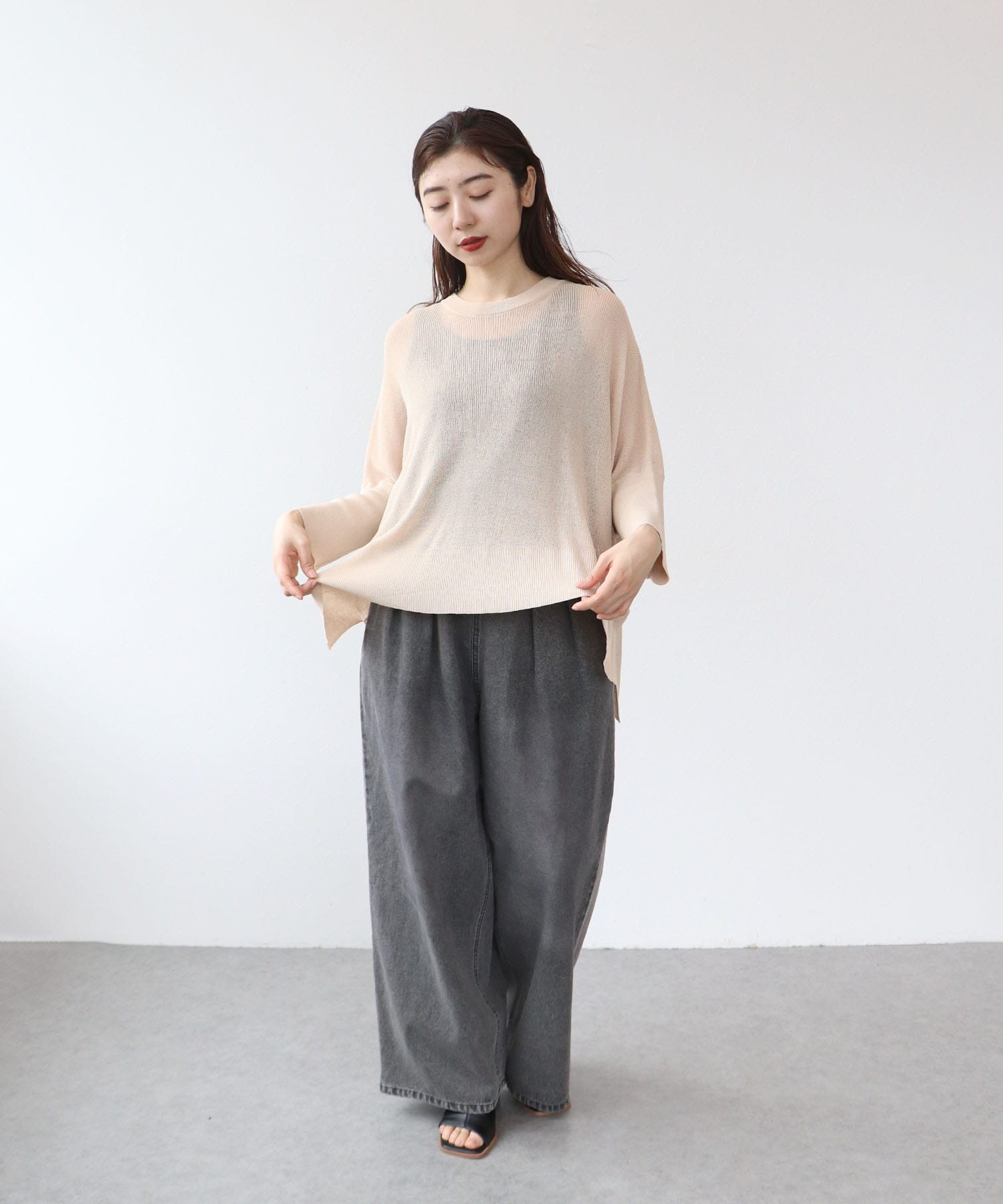 UVサラサラBOXプルオーバー