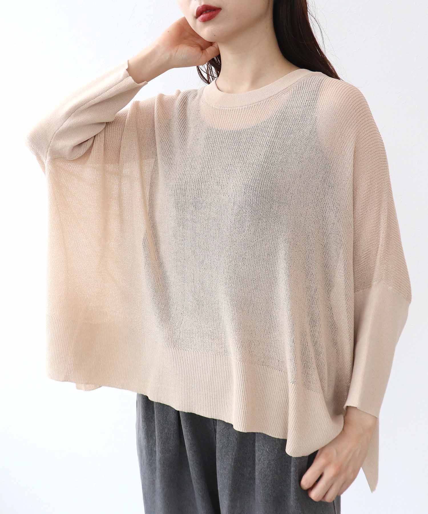 UVサラサラBOXプルオーバー