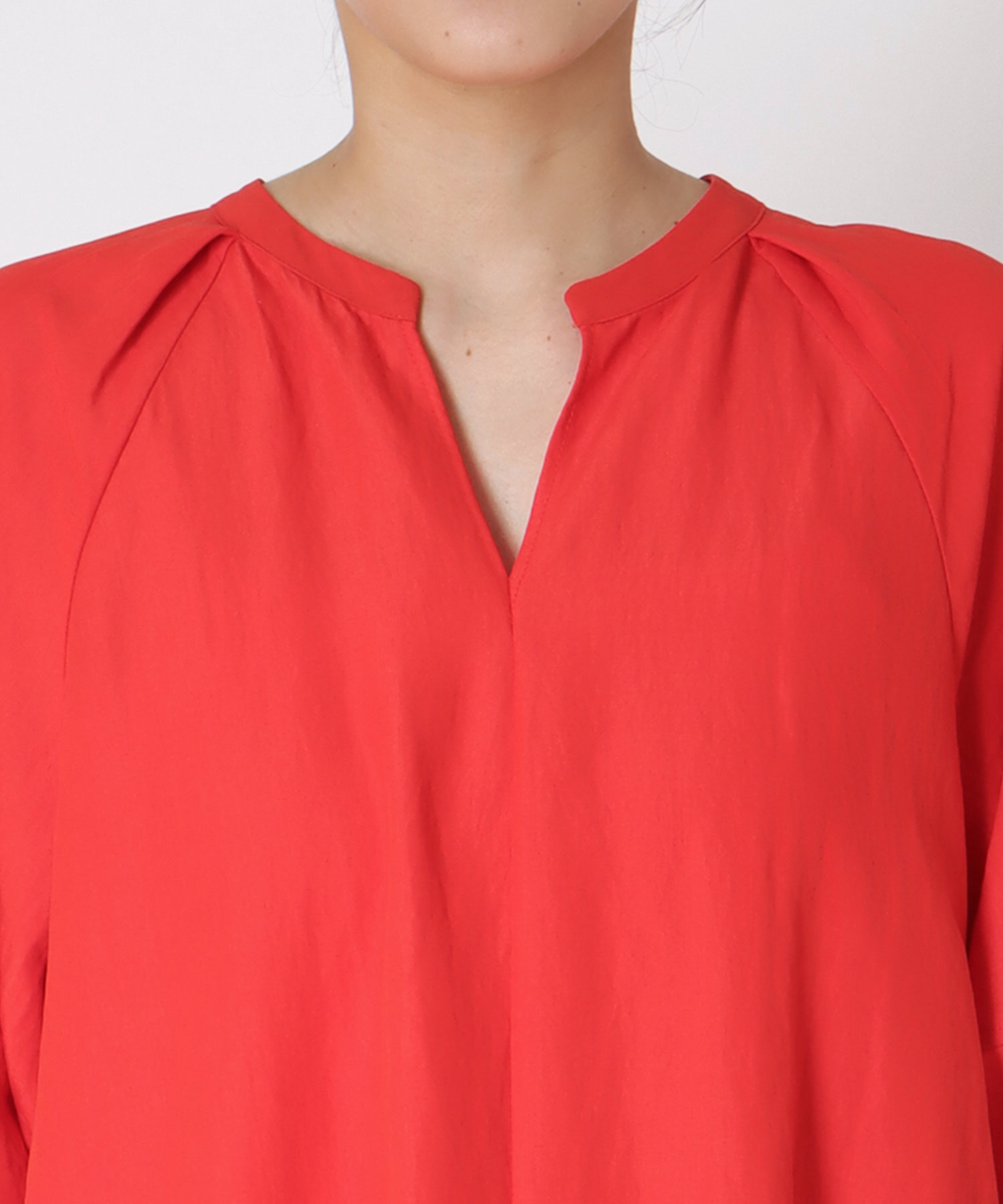 袖ボリュームワンピース