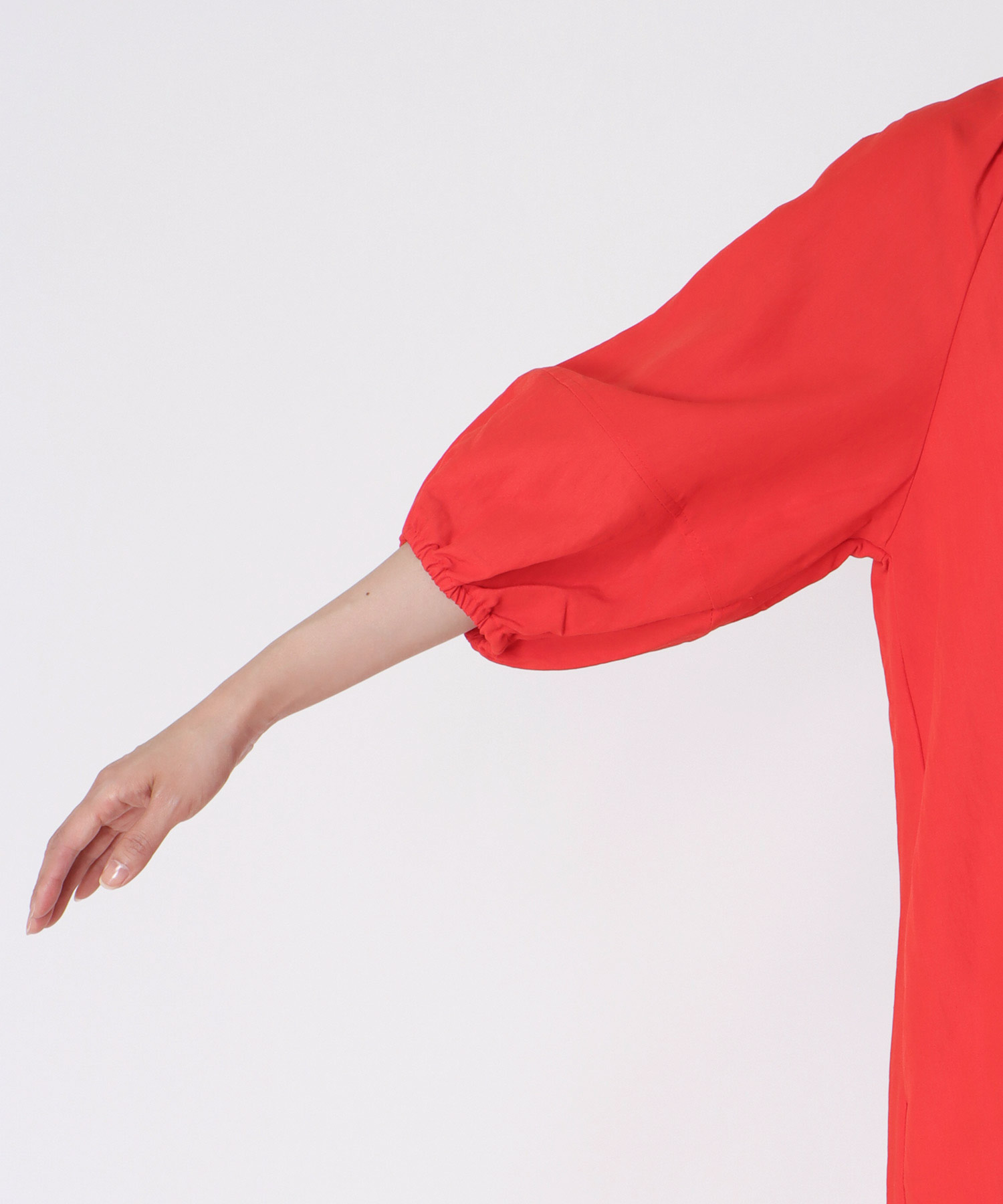 袖ボリュームワンピース