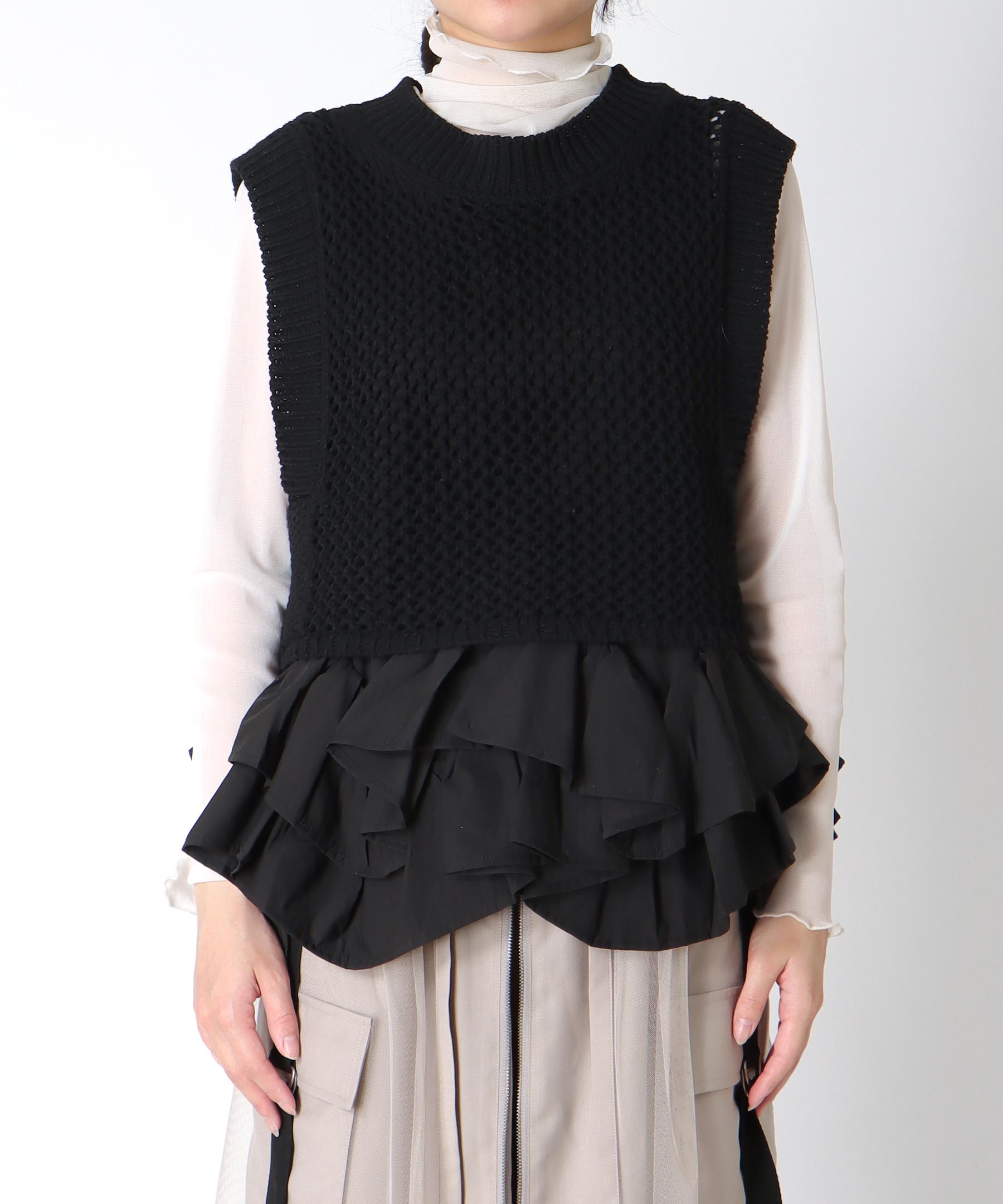 チュニックセットニット