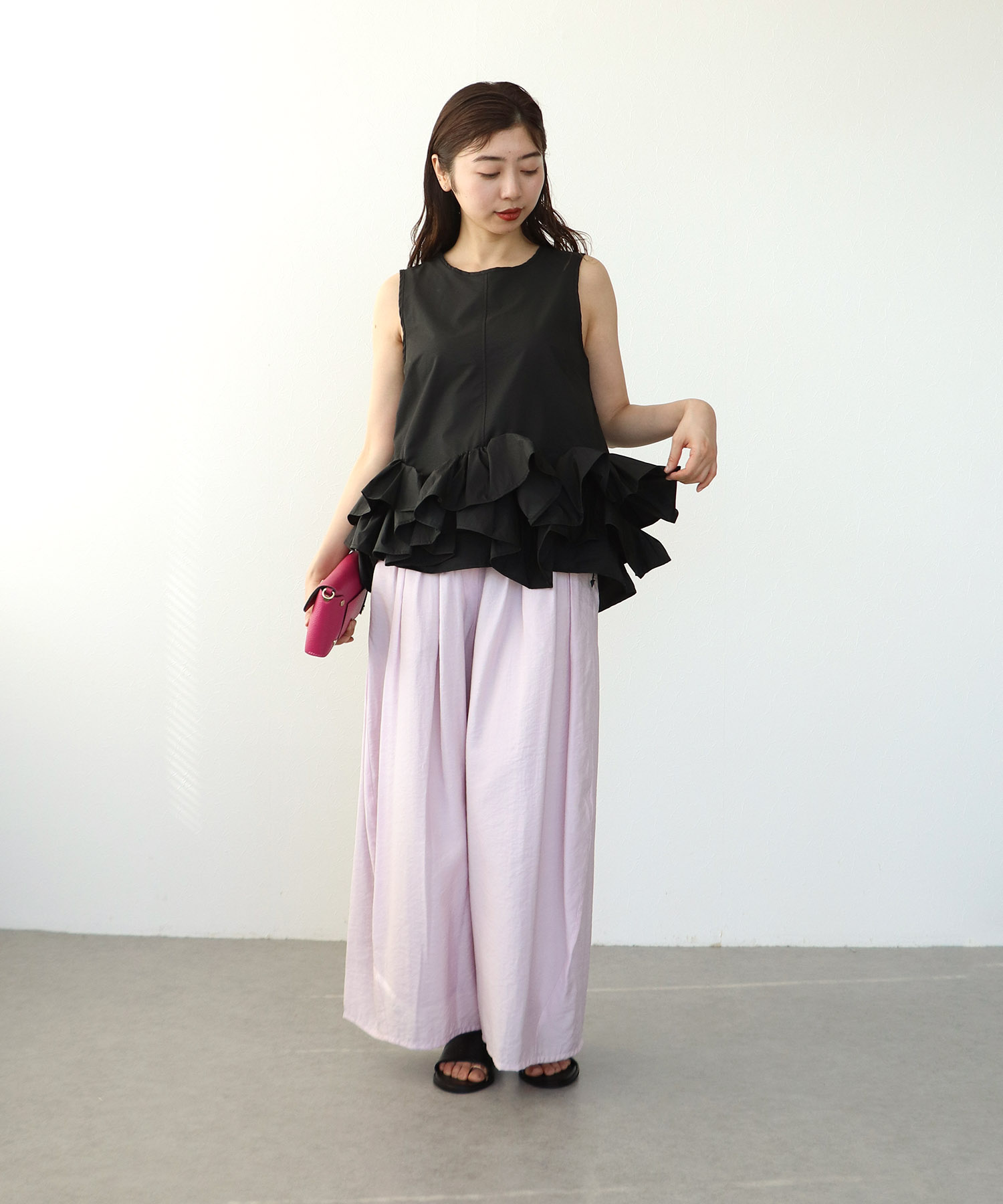 チュニックセットニット