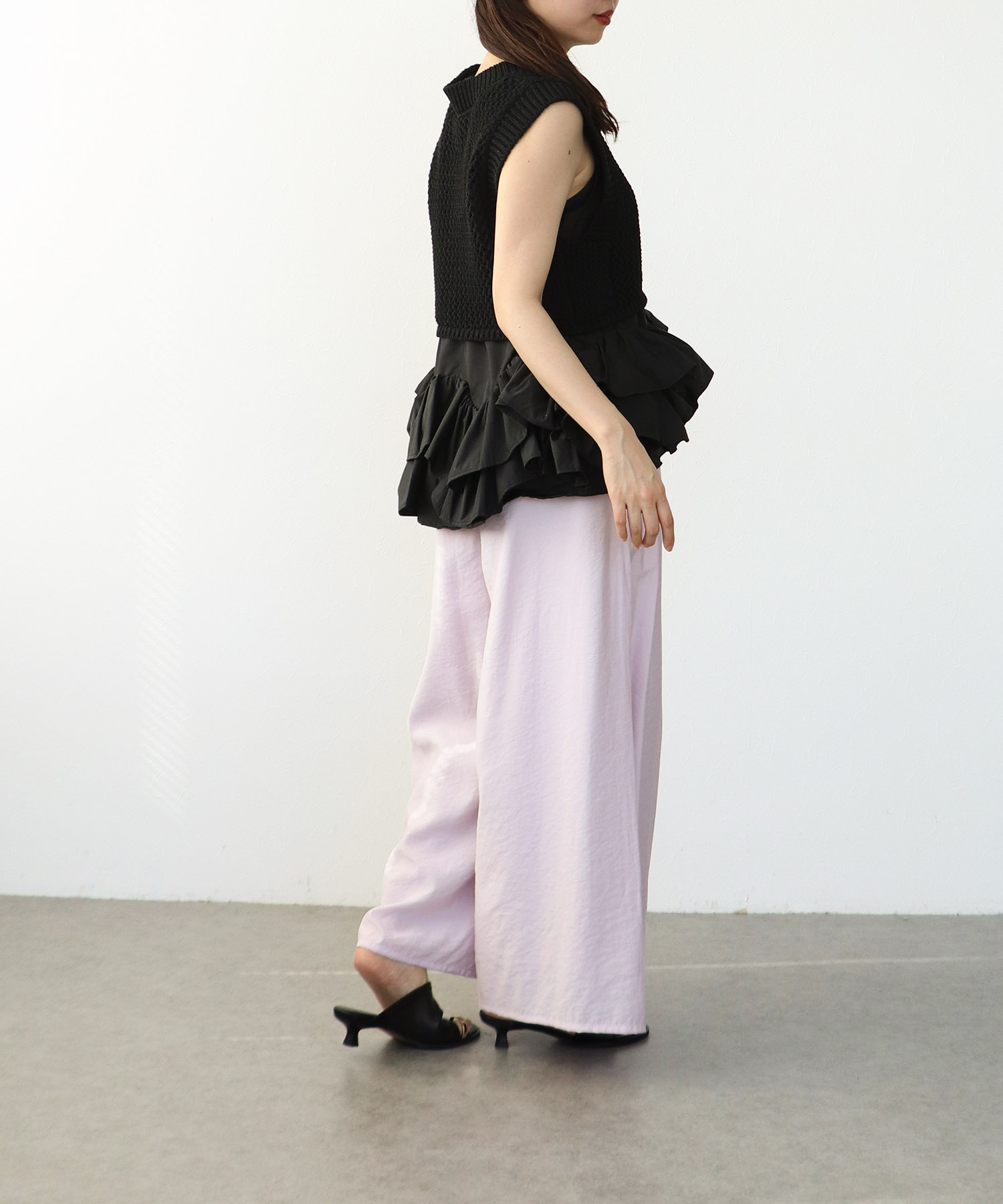 チュニックセットニット