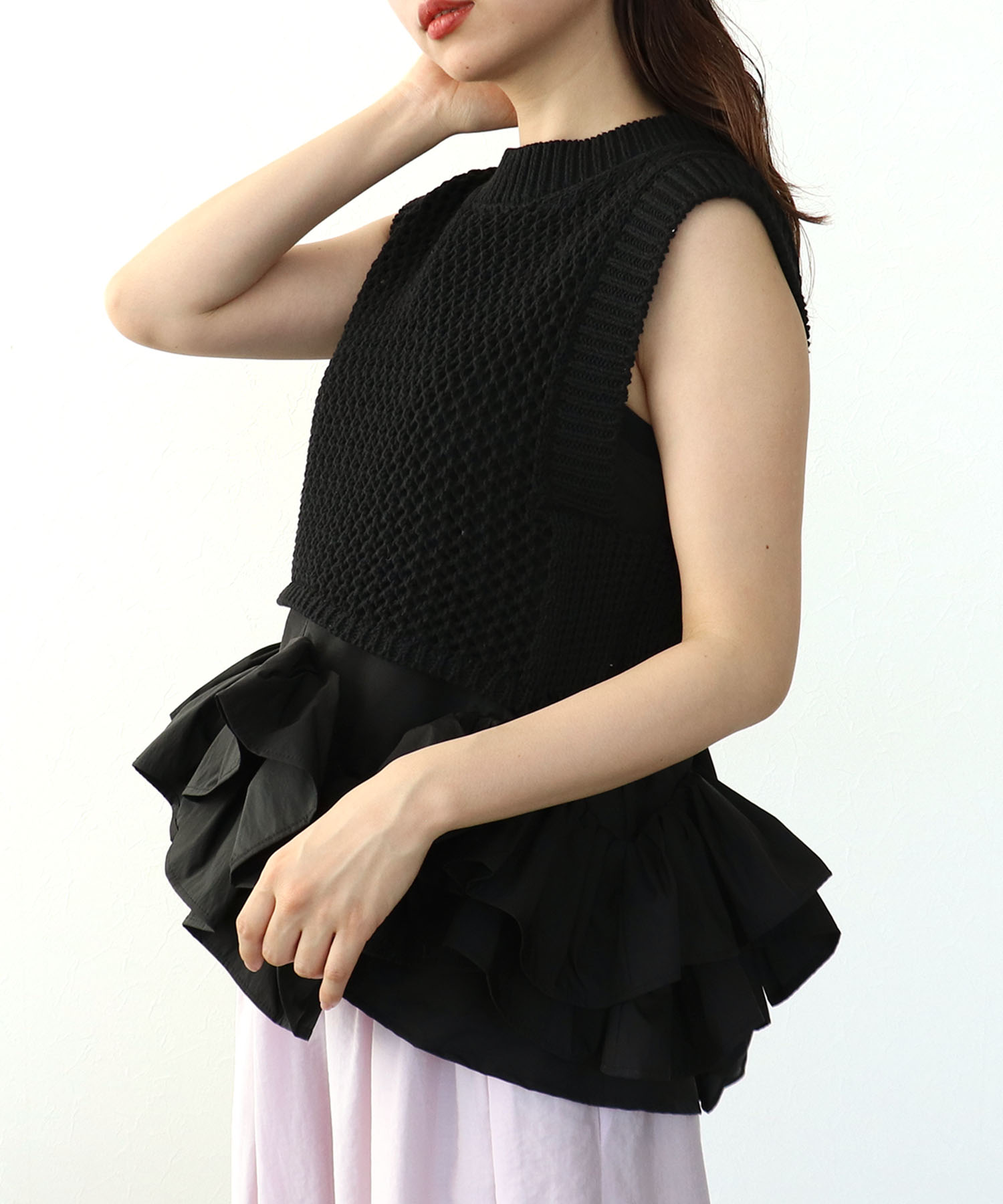 チュニックセットニット