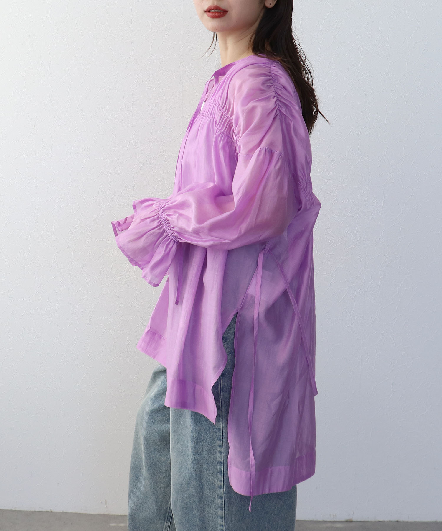 コットンシルクブラウス（別注）