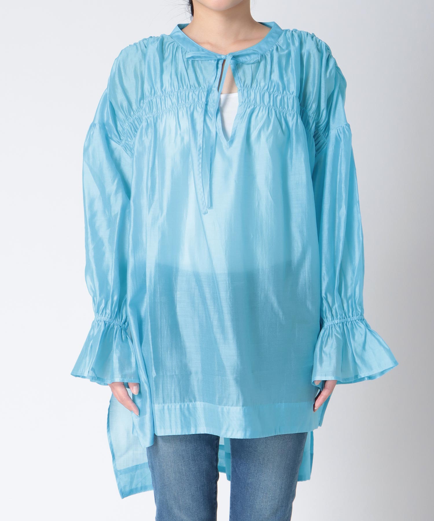 コットンシルクブラウス（別注）