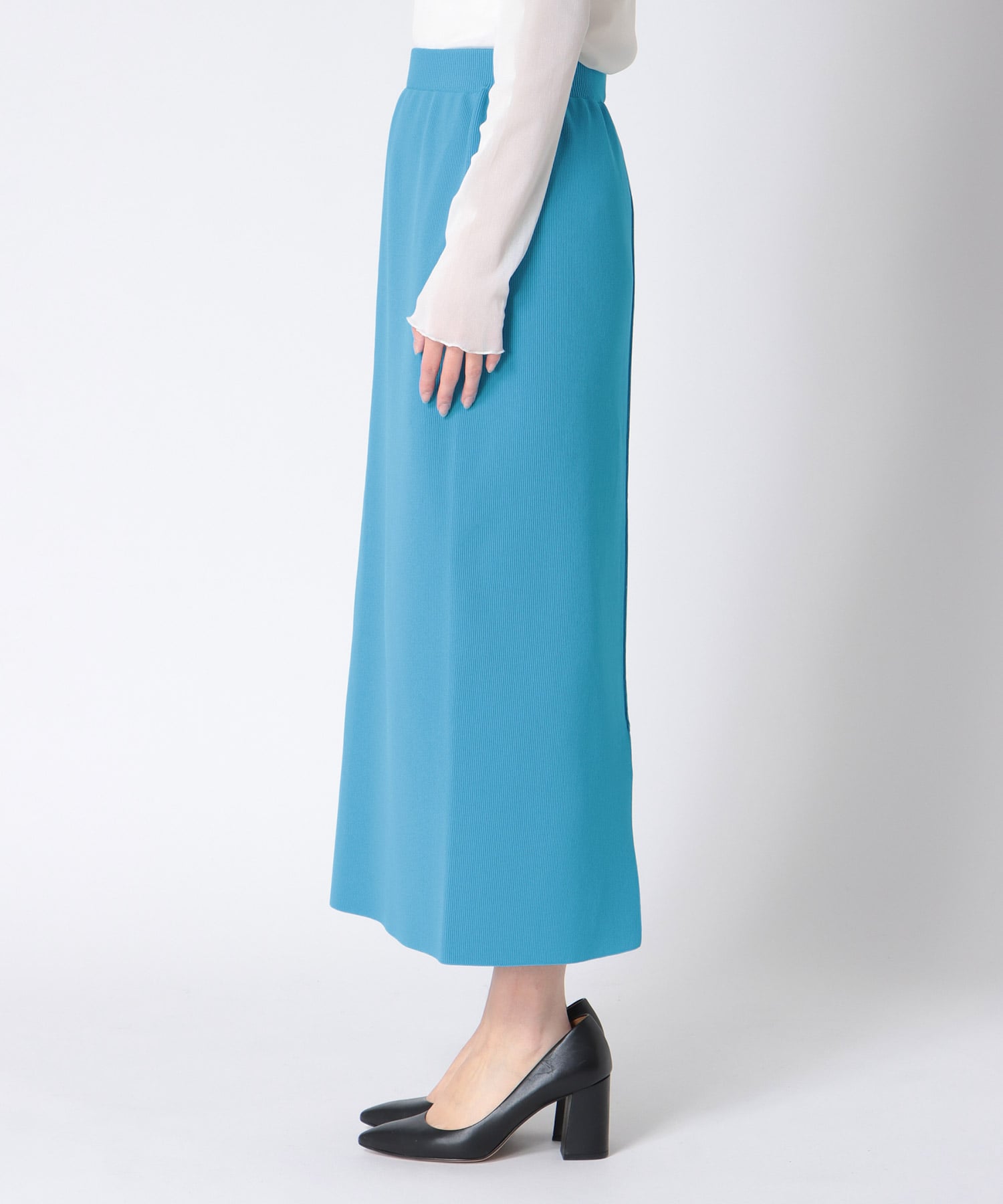 バックスリットリブナロースカート (別注)