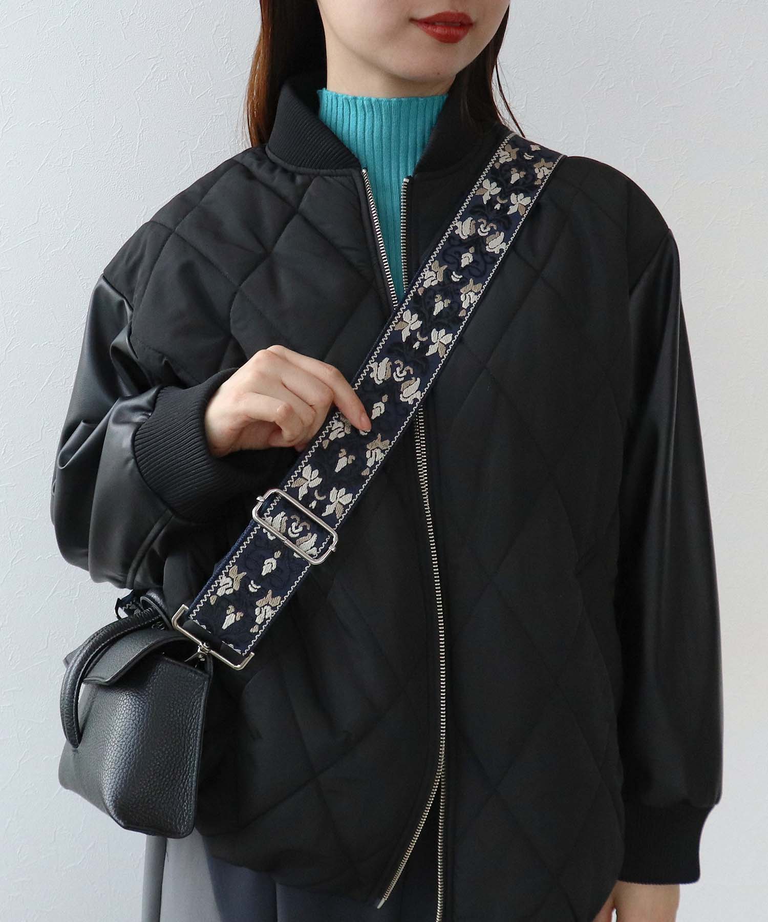 アラベスク刺繍2WAYショルダーストラップ