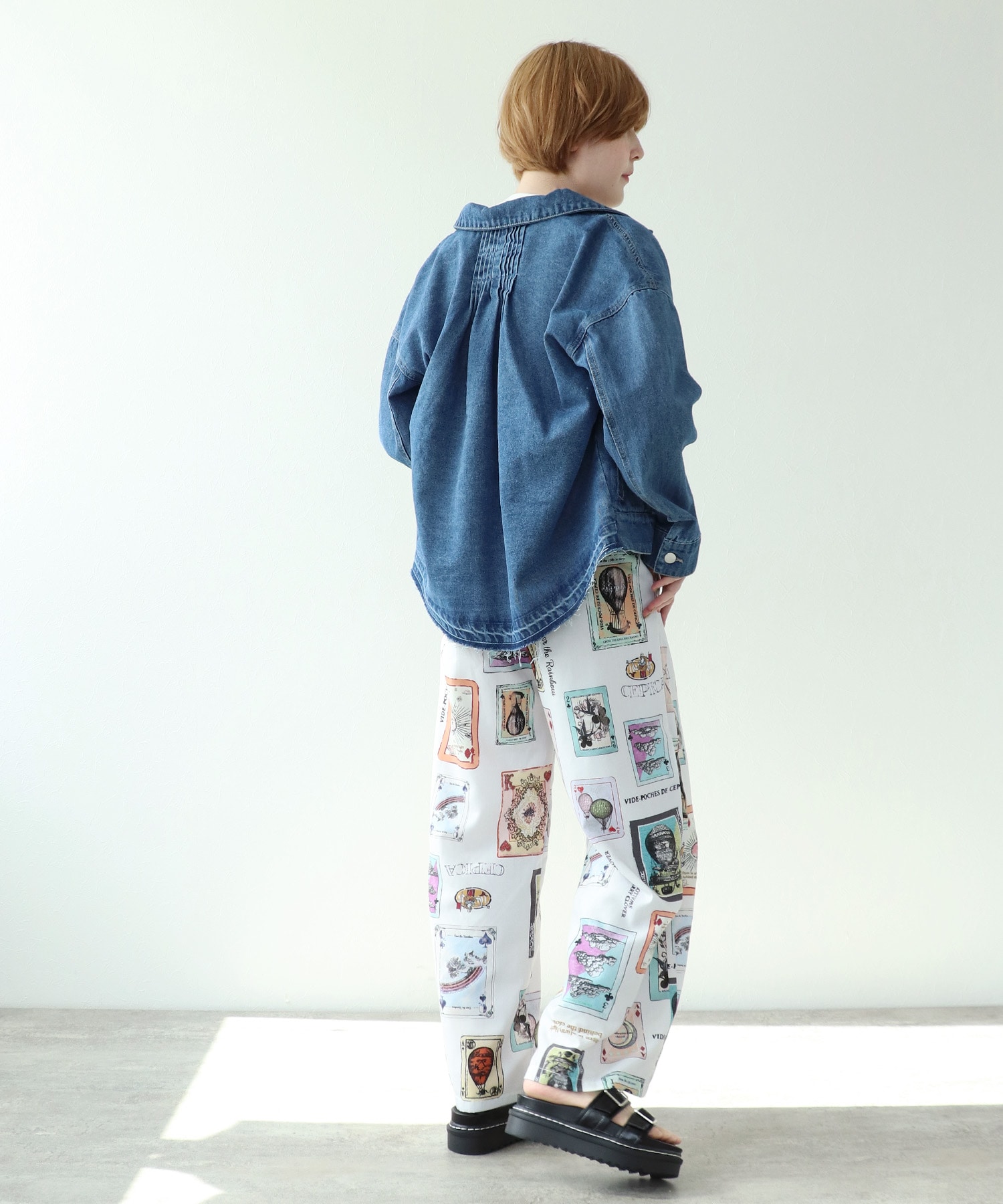 Cepicaオリジナルトランプ柄パンツ | ＆ON JIONE STORE（アンドオン）ジオン商事公式オンラインストア