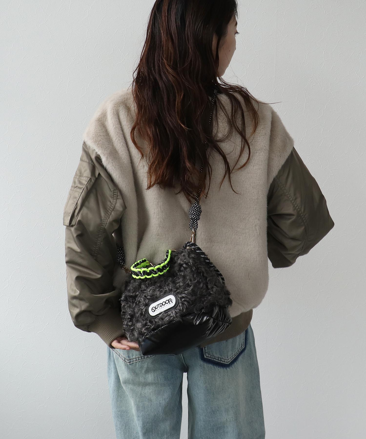WEB限定先行販売【RISLEY×OUTDOOR PRODUCTS】 リバーシブルショルダーバッグ