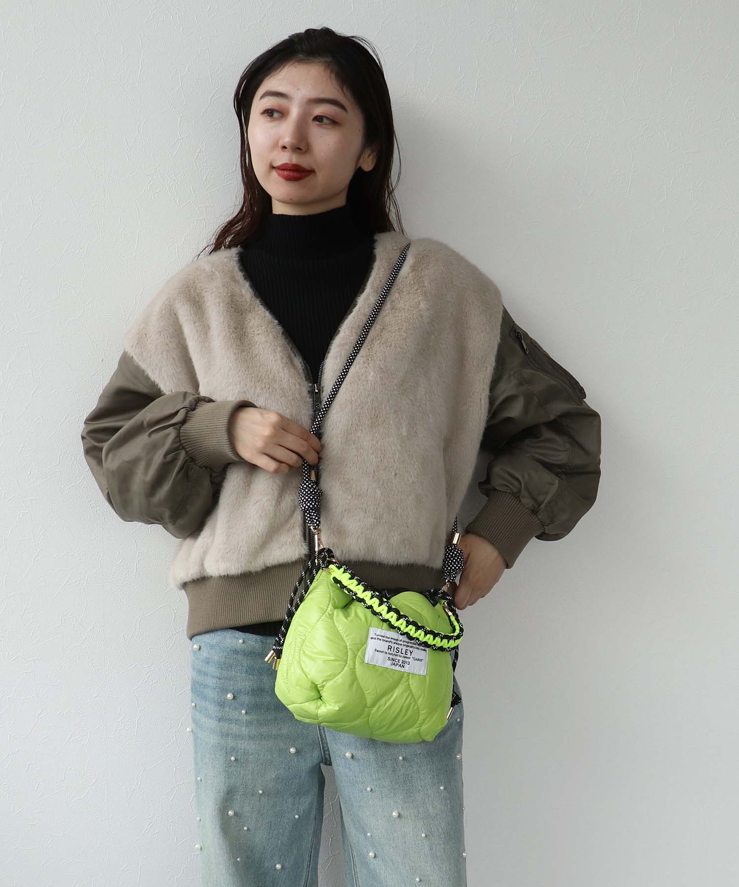 WEB限定先行販売【RISLEY×OUTDOOR PRODUCTS】 リバーシブルショルダーバッグ