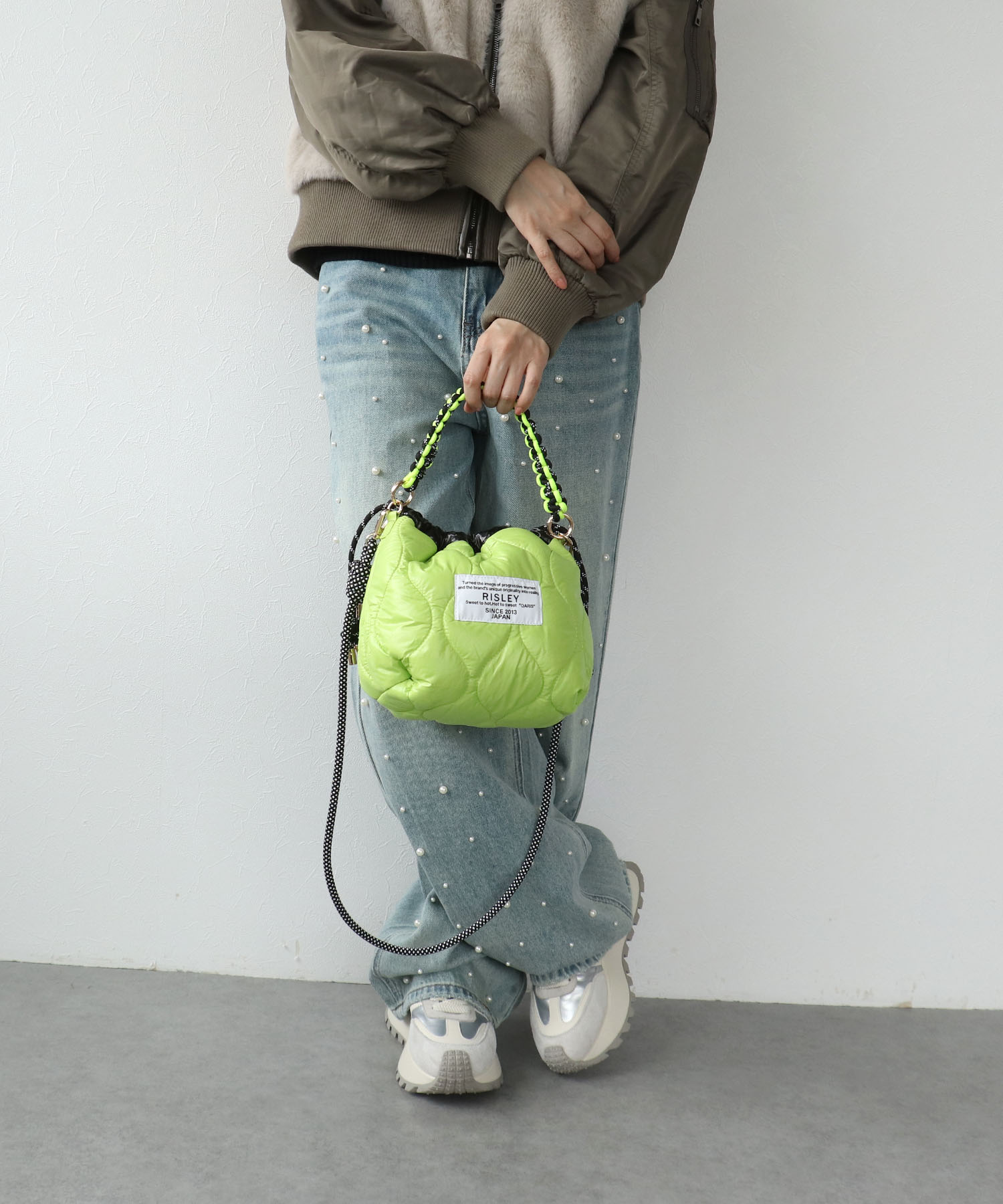 WEB限定先行販売【RISLEY×OUTDOOR PRODUCTS】 リバーシブルショルダーバッグ