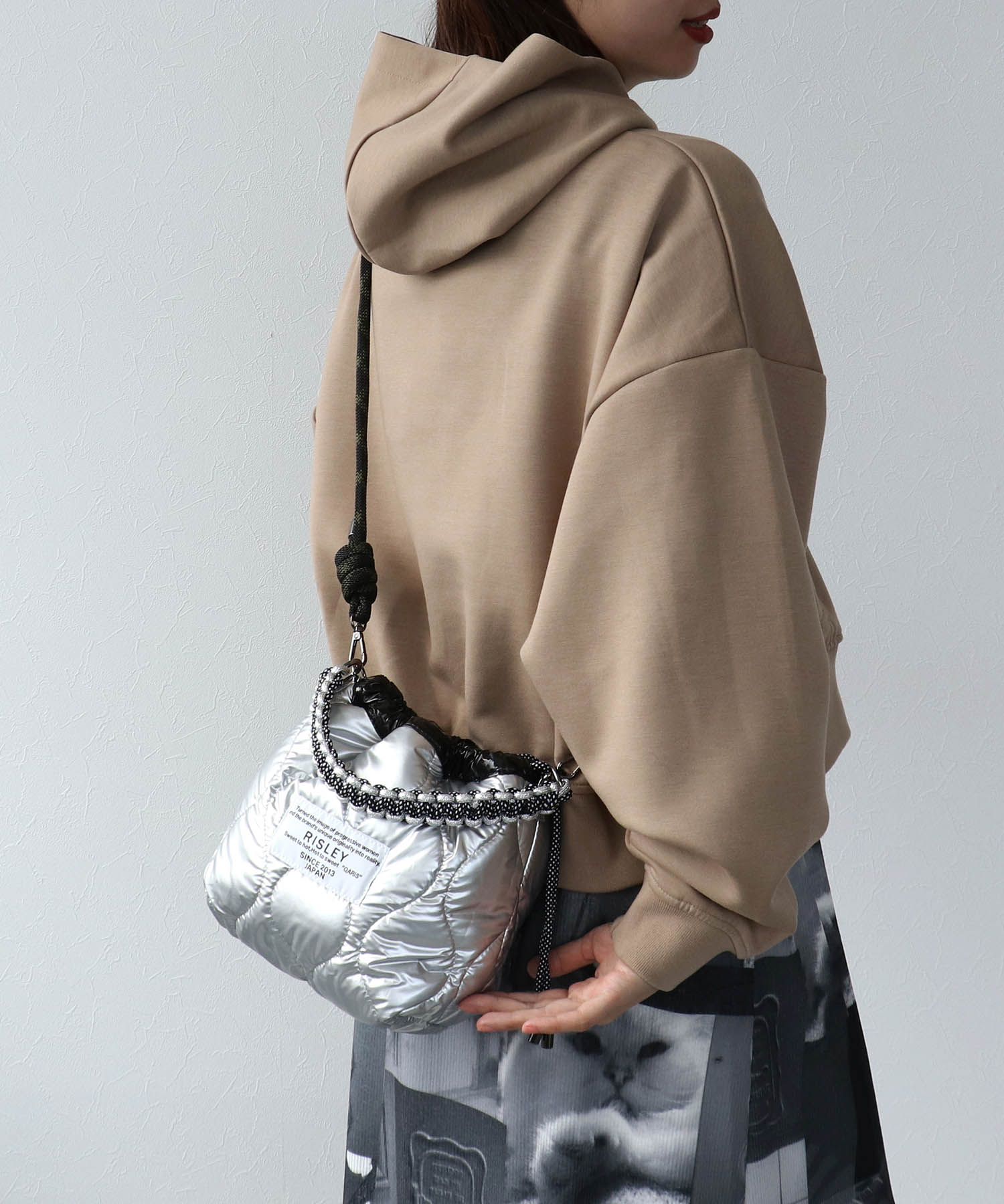 WEB限定先行販売【RISLEY×OUTDOOR PRODUCTS】 リバーシブルショルダーバッグ