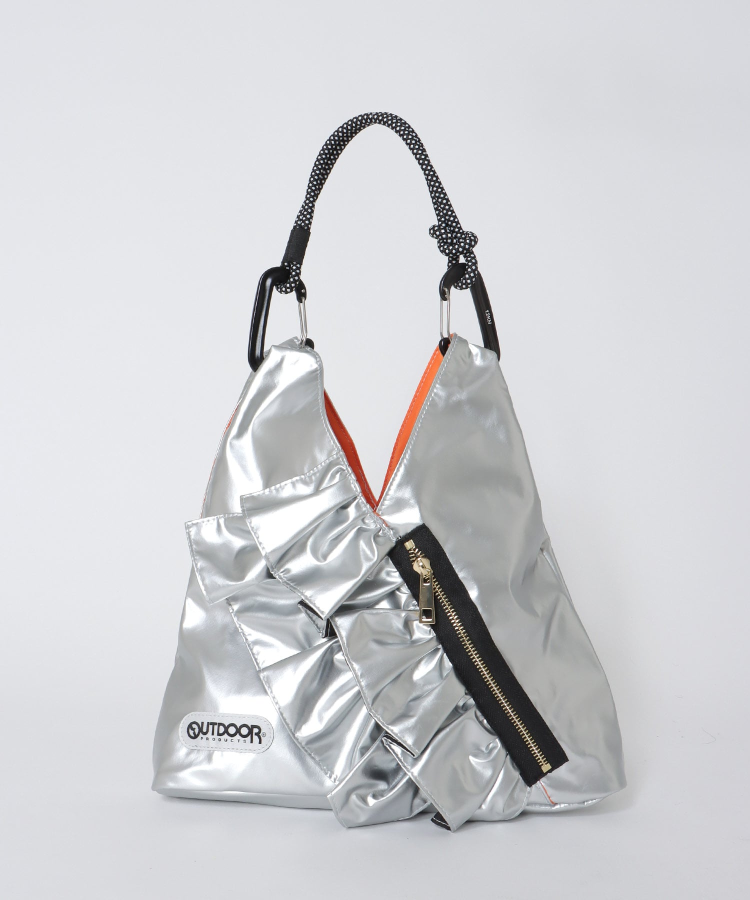 ≪BLACK予約開始≫【RISLEY×OUTDOOR PRODUCTS】miniトライアングルフリルバッグ