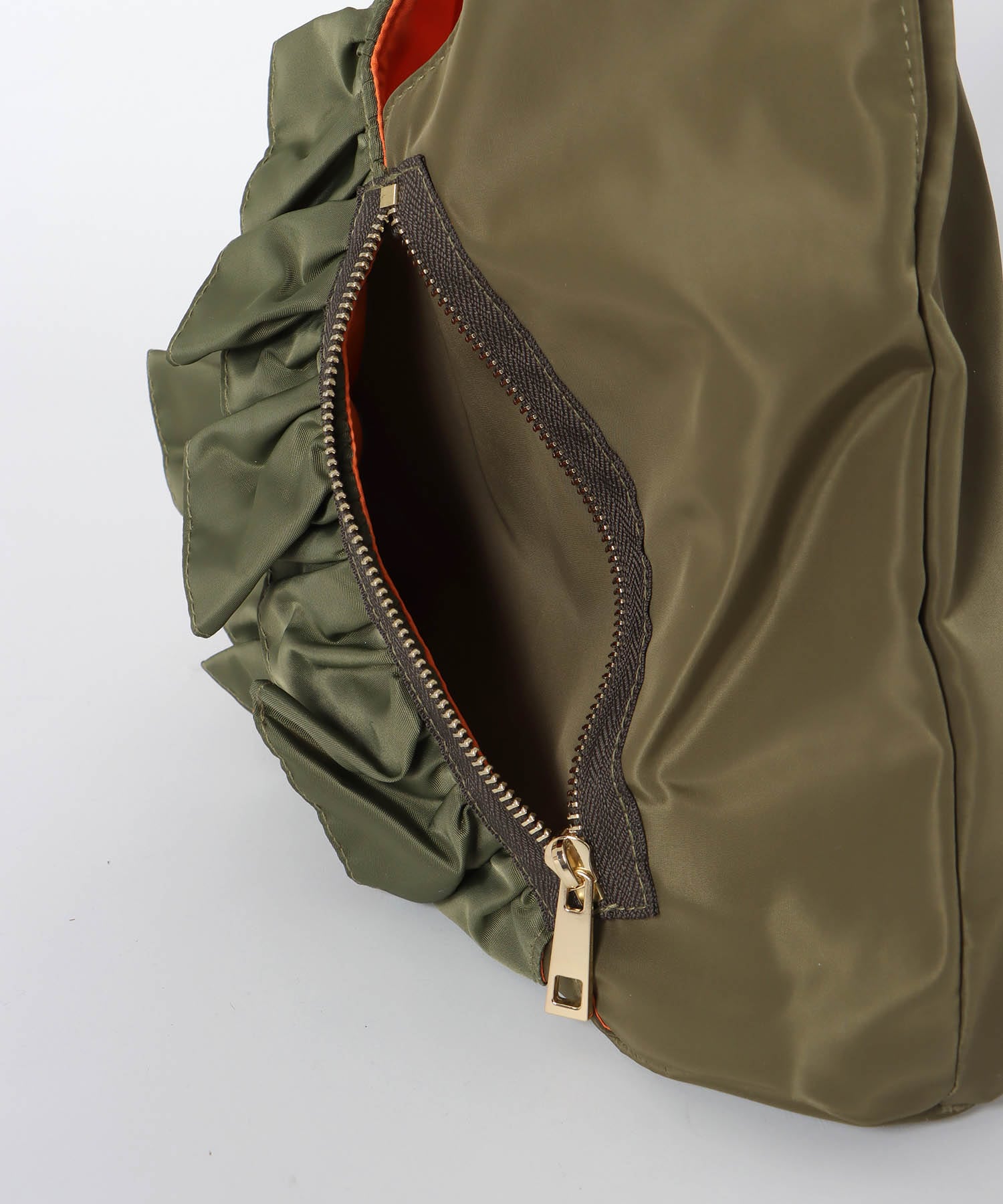 ≪BLACK予約開始≫【RISLEY×OUTDOOR PRODUCTS】miniトライアングルフリルバッグ
