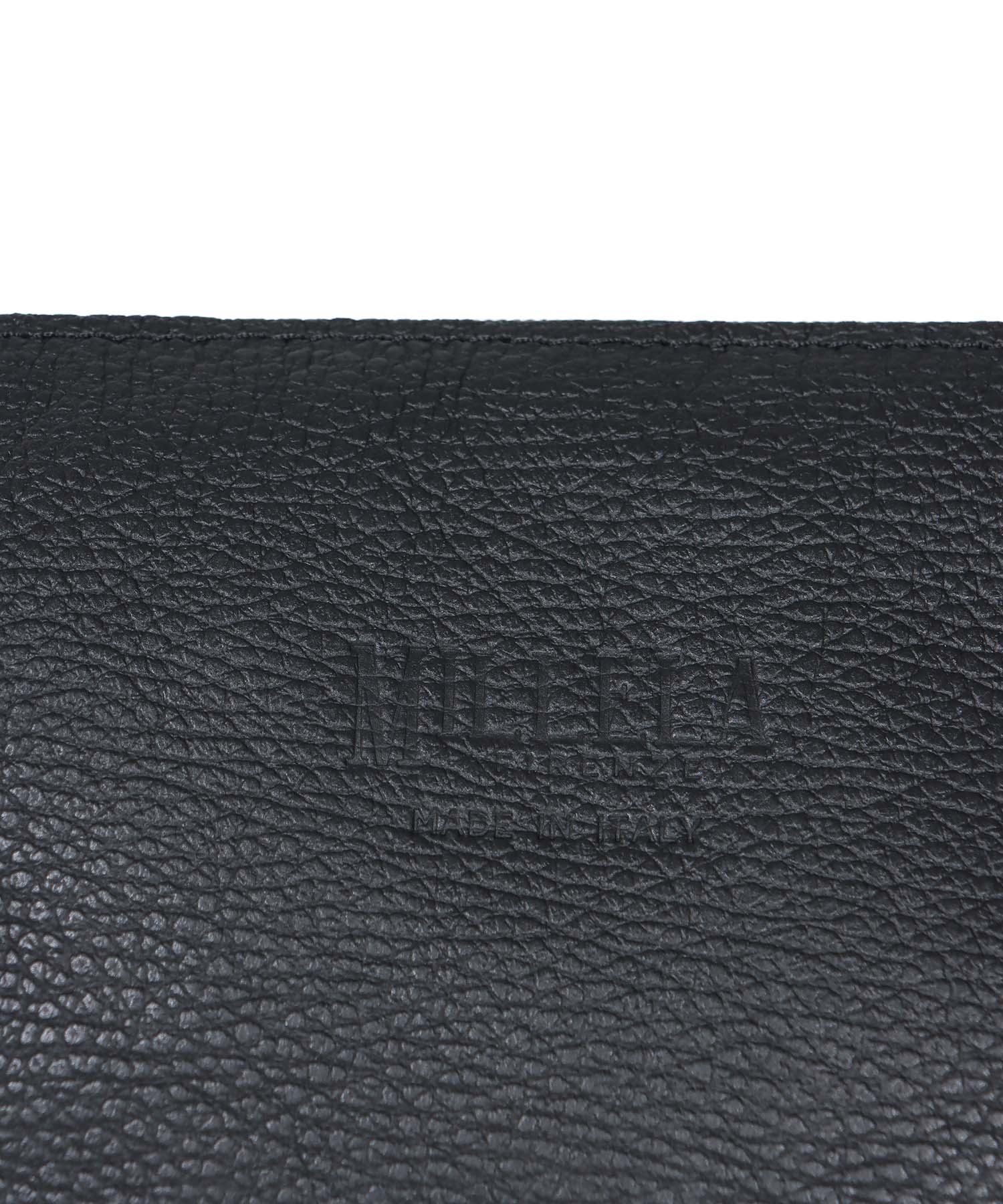 【MILLERA FIRENZE】牛床革×ハラコ丸手BAG