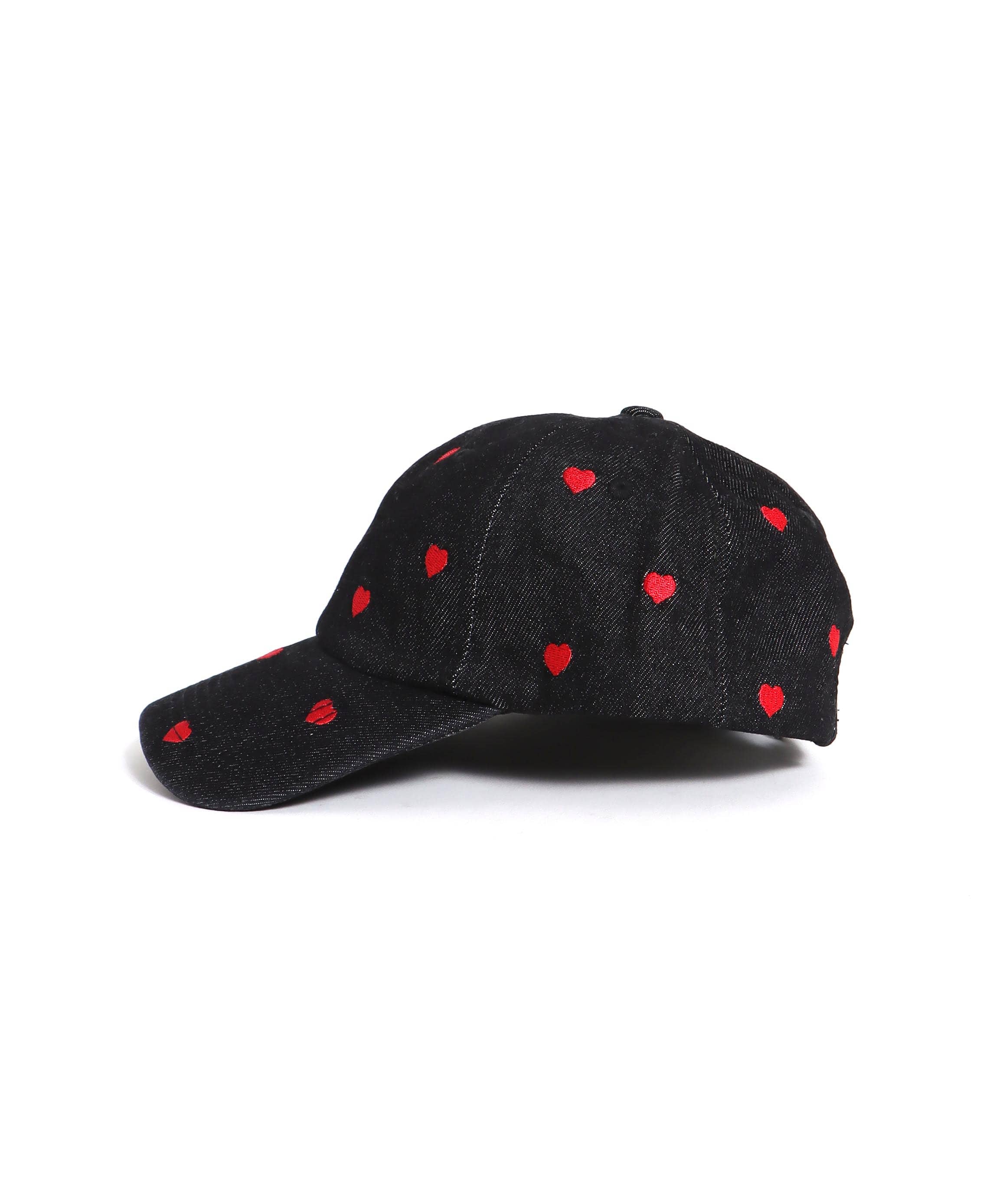ハート刺繍デニムCAP