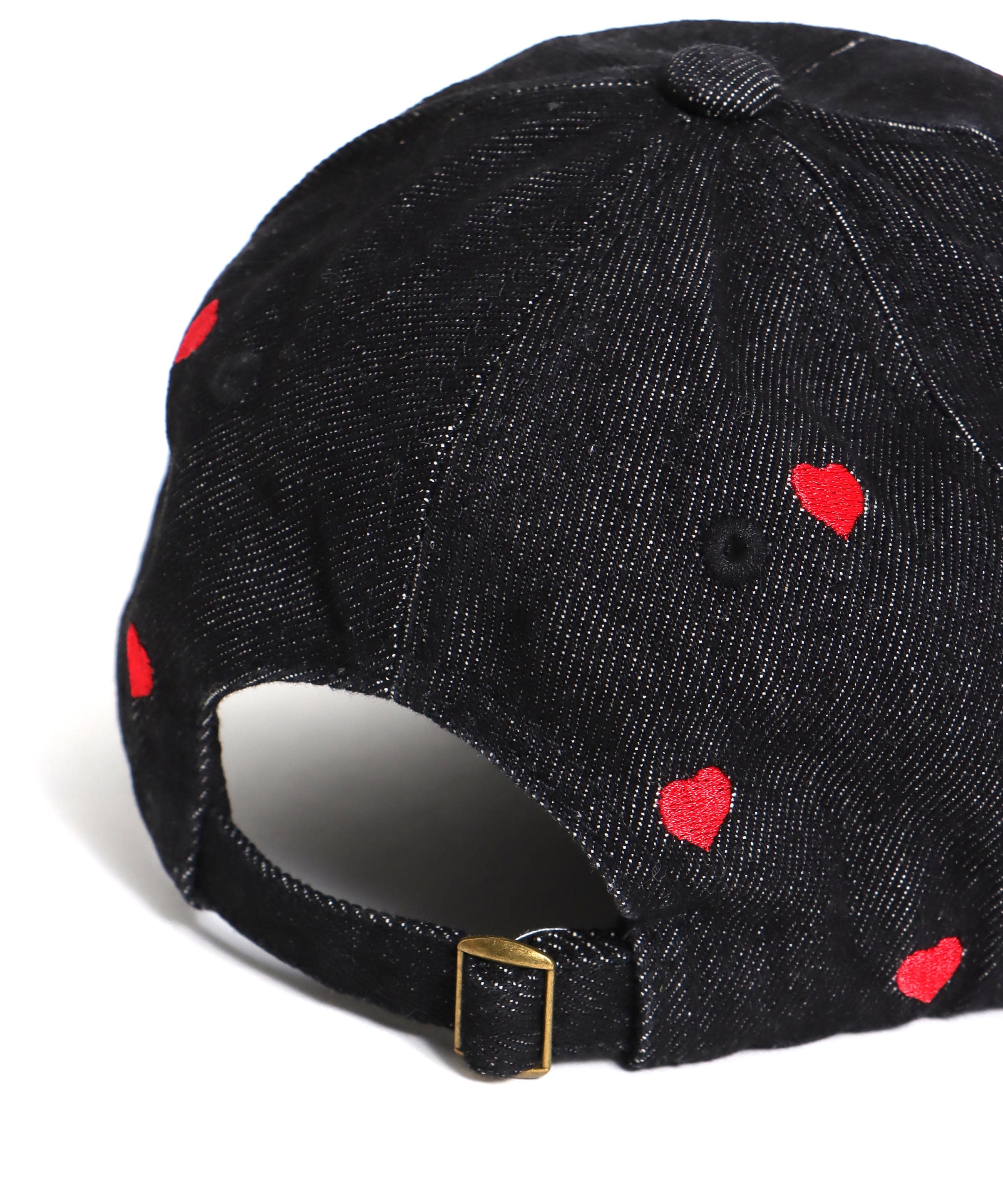 ハート刺繍デニムCAP