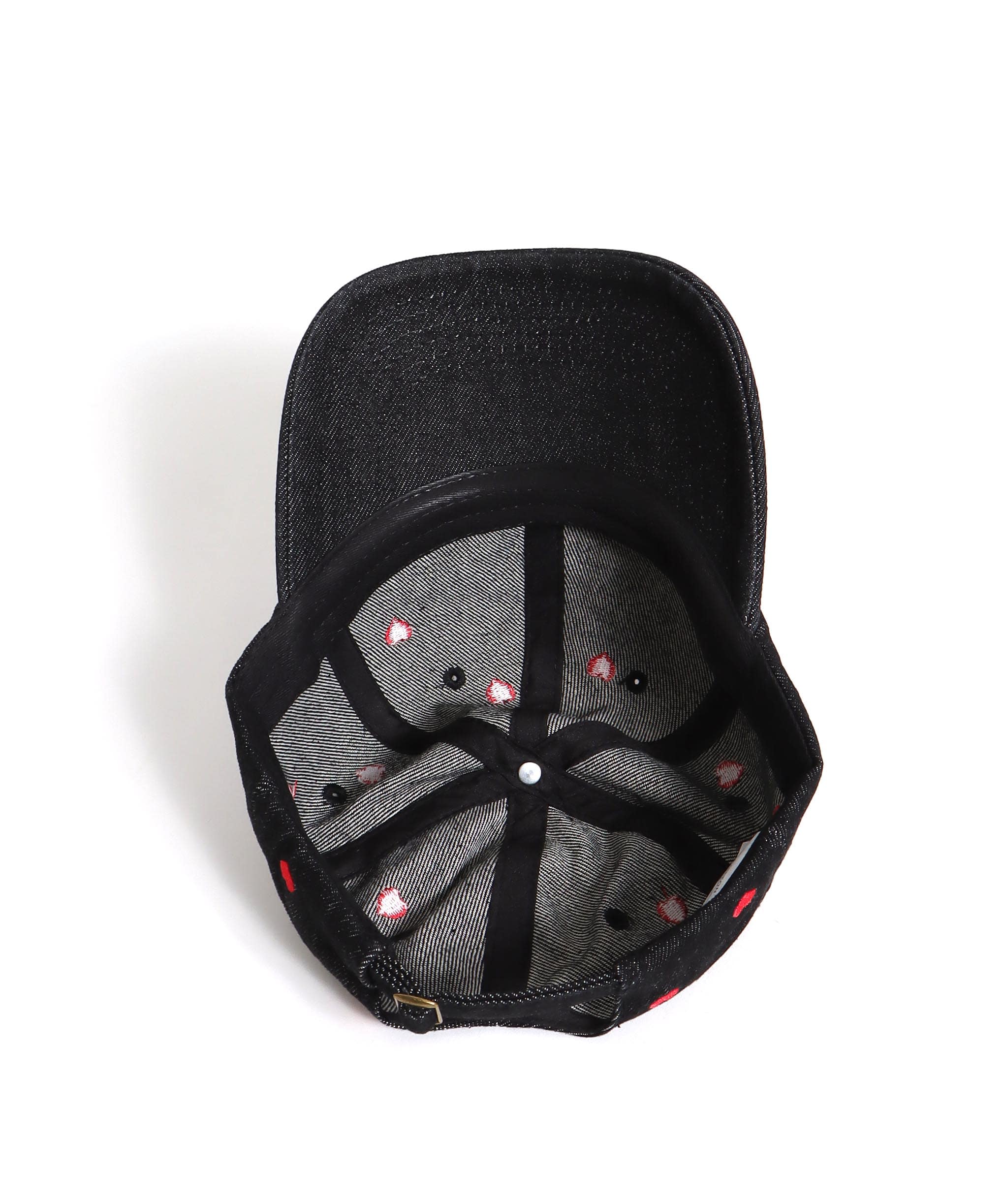 ハート刺繍デニムCAP