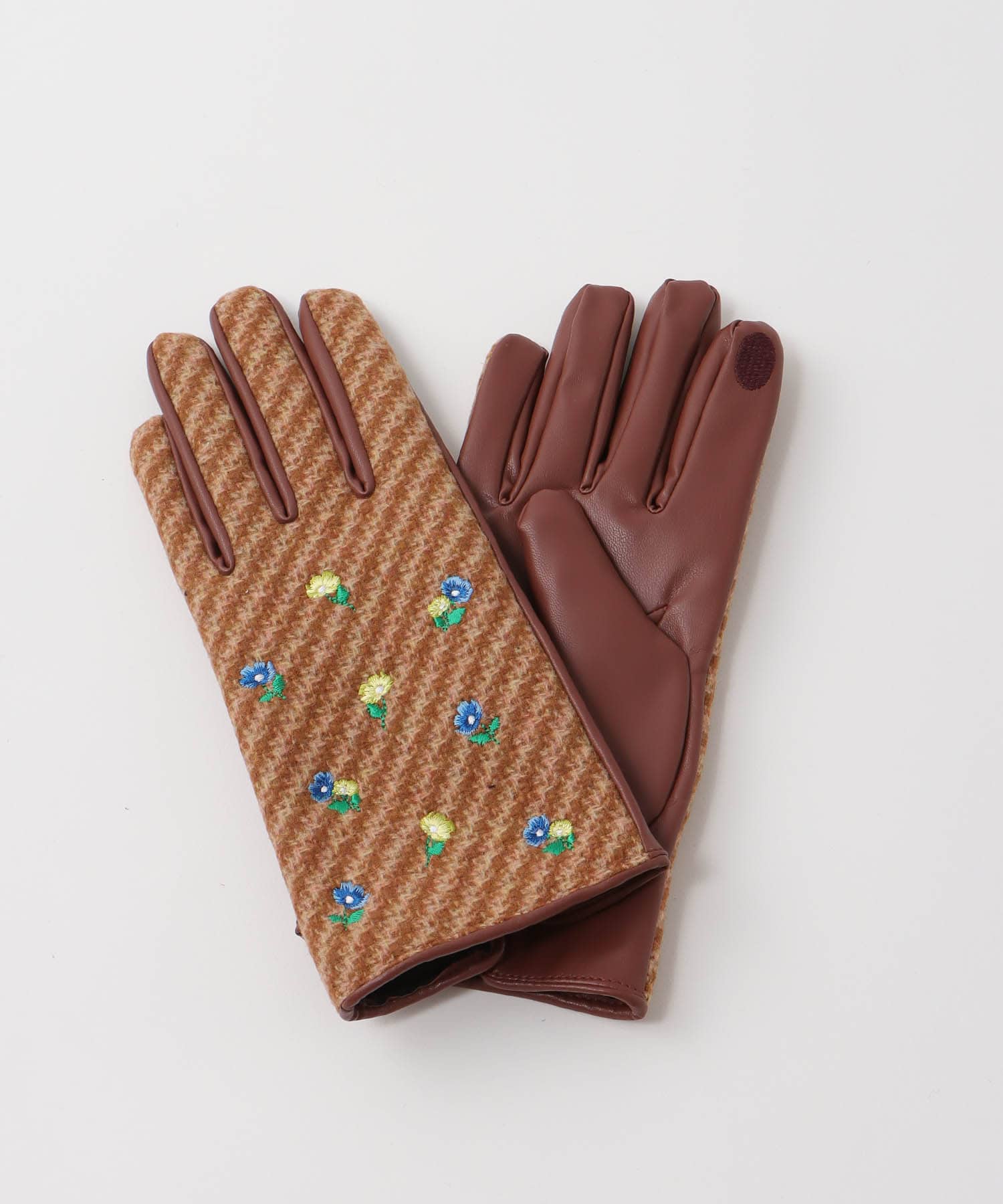 【WEB限定先行予約】Casselini/フラワー刺繍グローブ