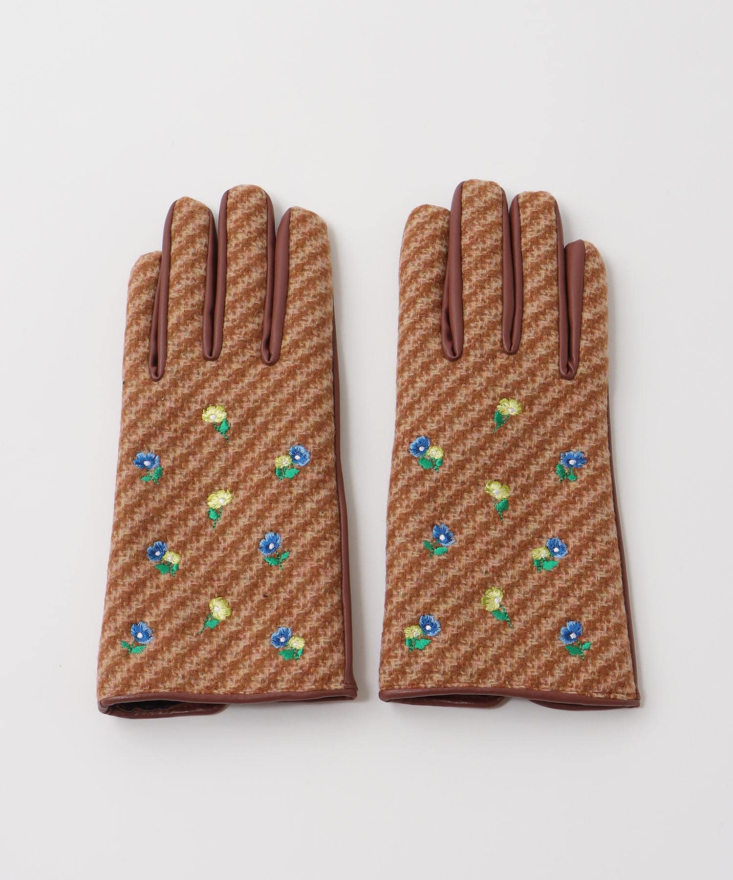 【WEB限定先行予約】Casselini/フラワー刺繍グローブ