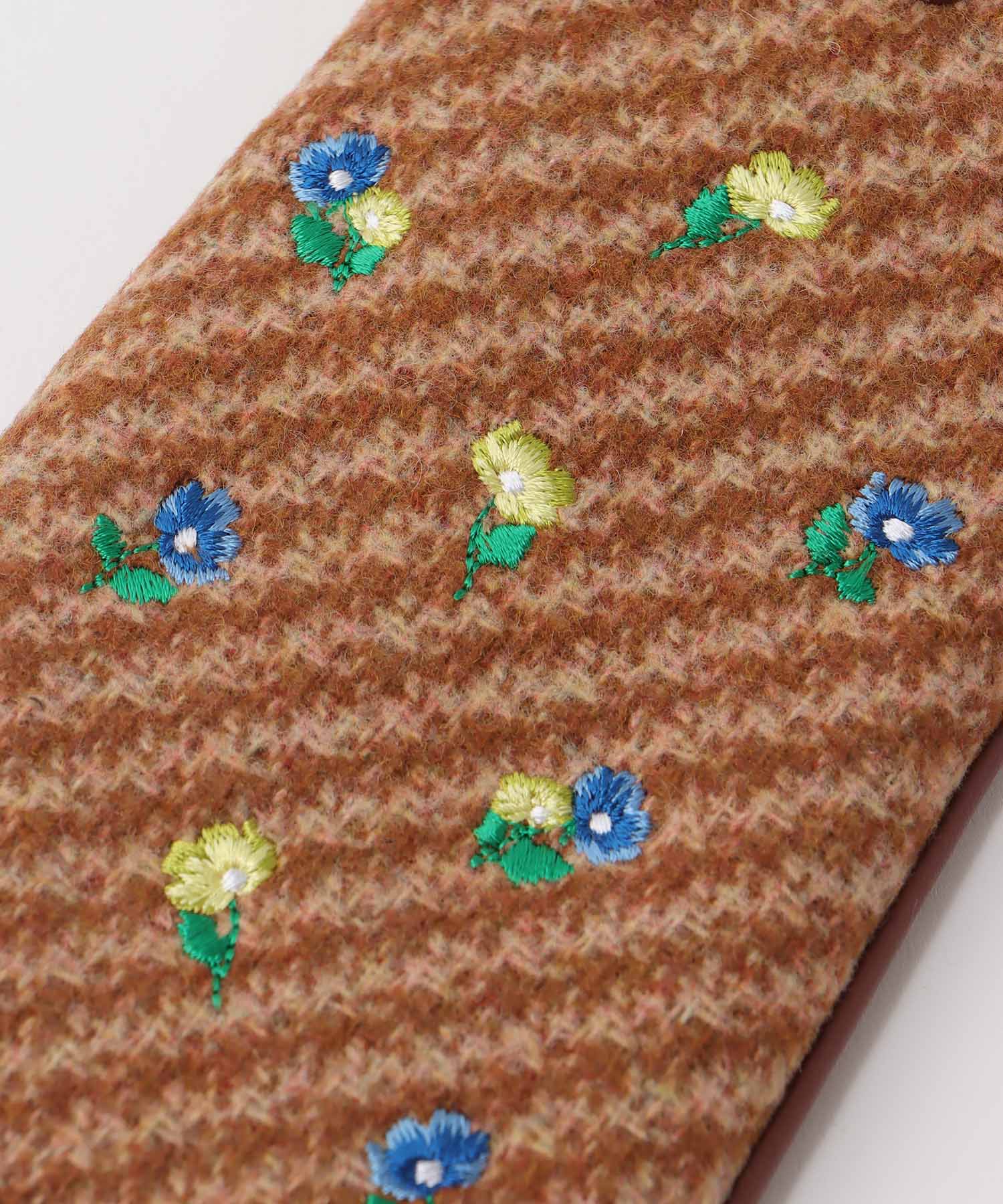 【WEB限定先行予約】Casselini/フラワー刺繍グローブ