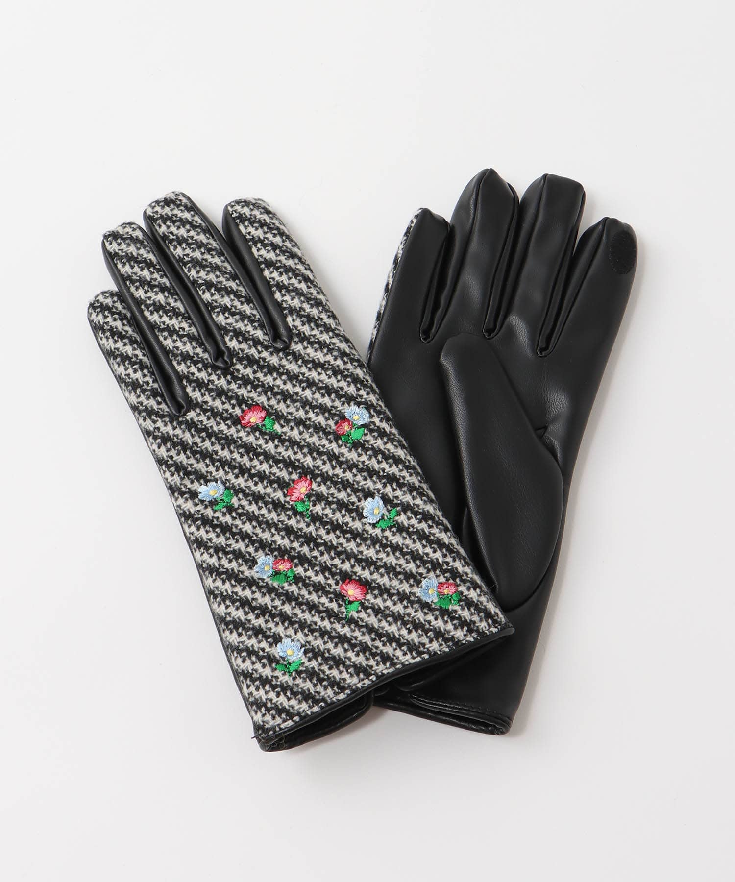 【WEB限定先行予約】Casselini/フラワー刺繍グローブ